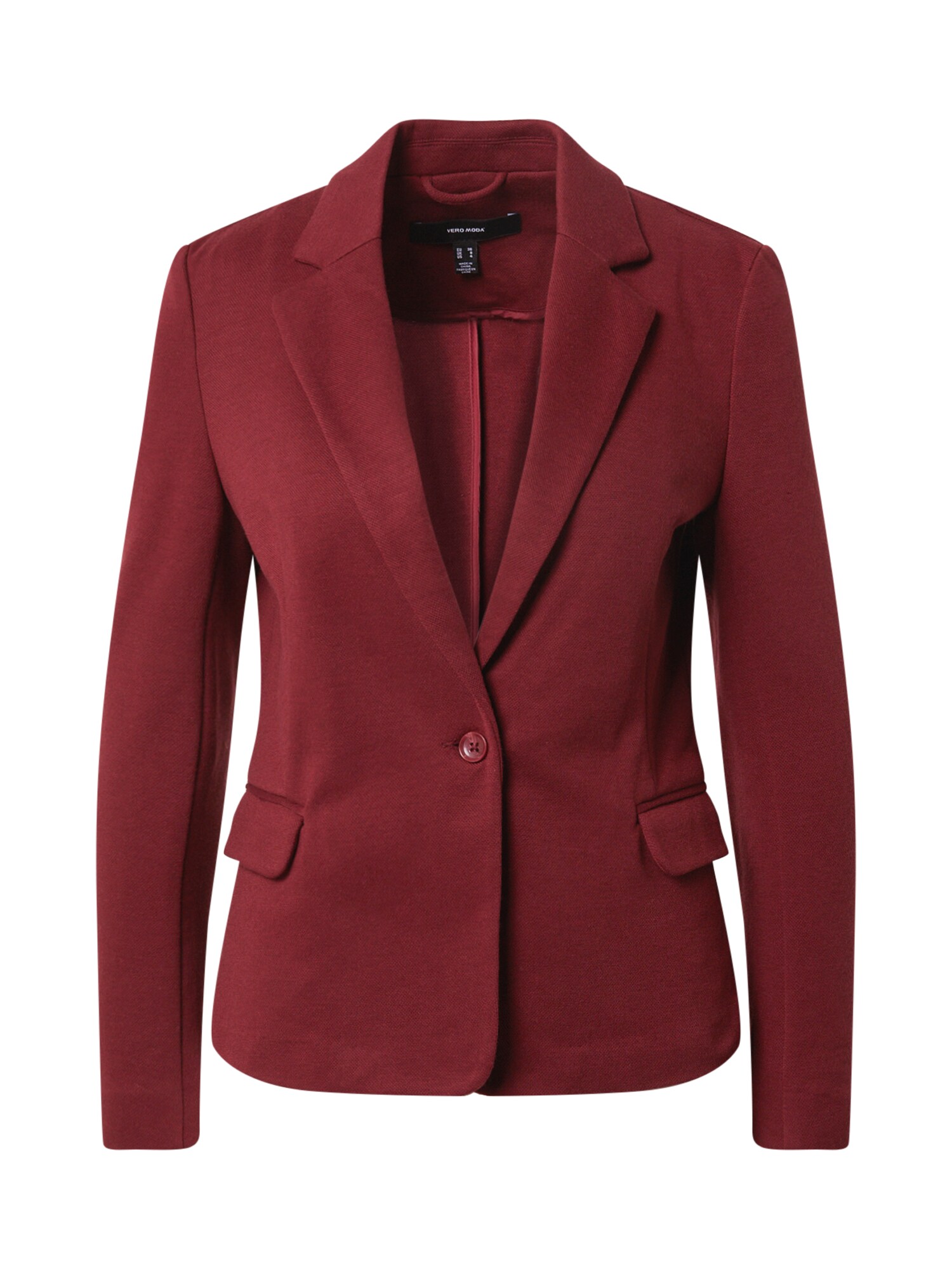 VERO MODA Blazer švarkas 'Julia'  vyšninė spalva
