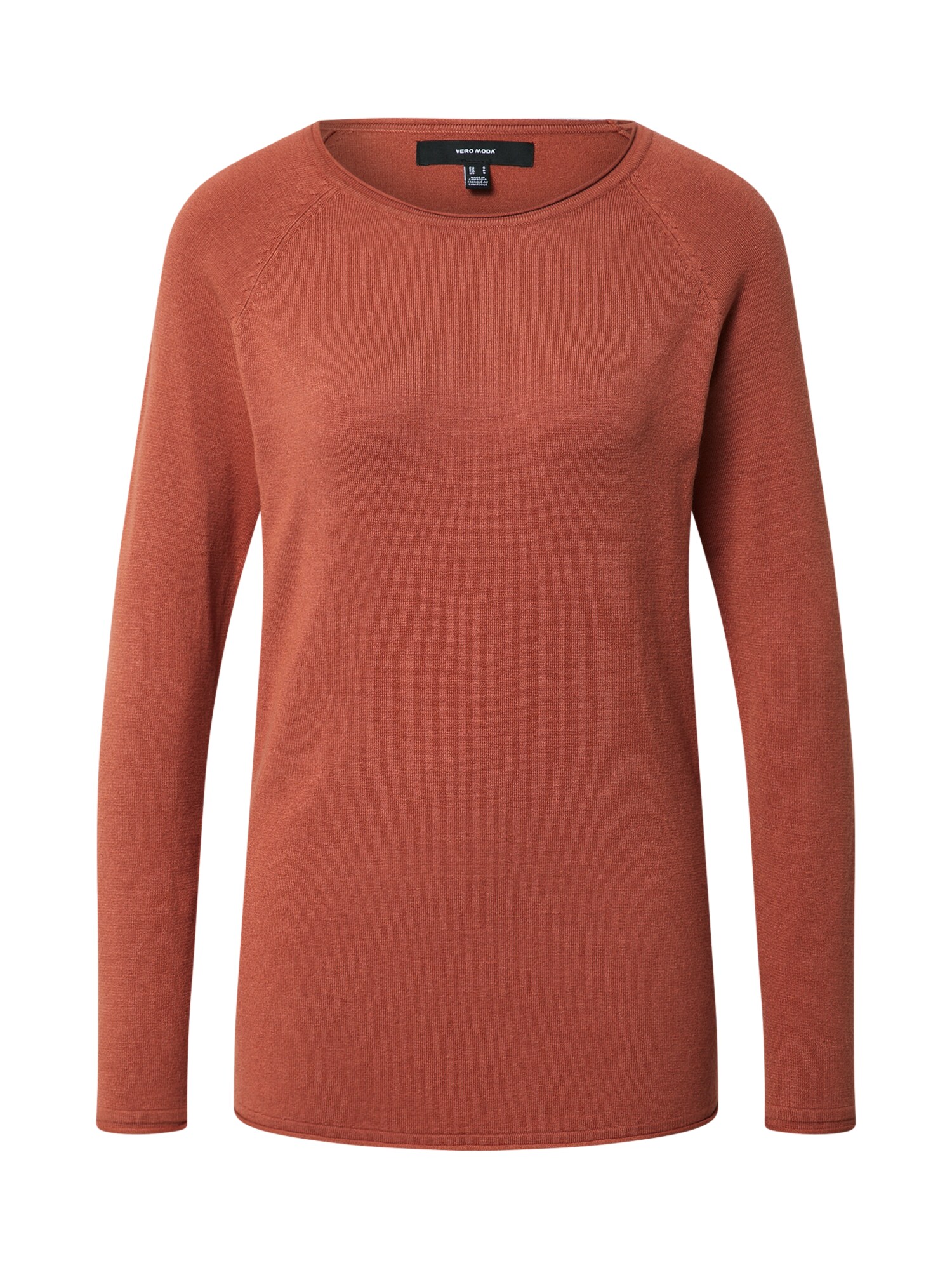 VERO MODA Megztinis 'ELLIE'  rusva