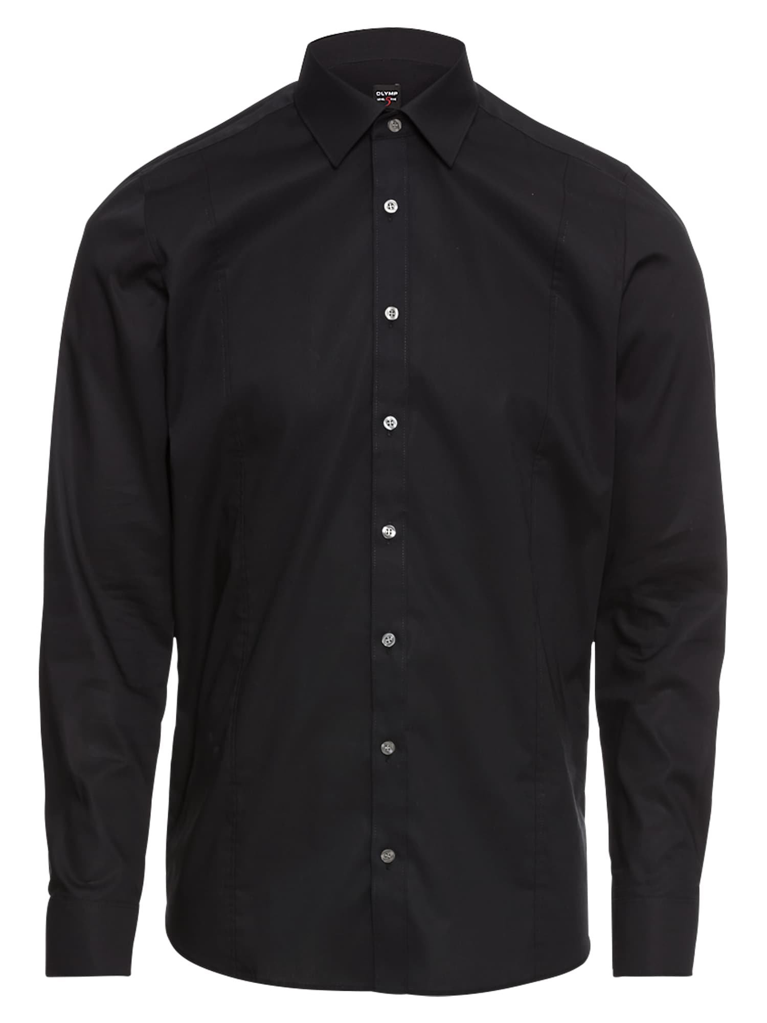 OLYMP Dalykinio stiliaus marškiniai 'Level 5 Uni TN' juoda