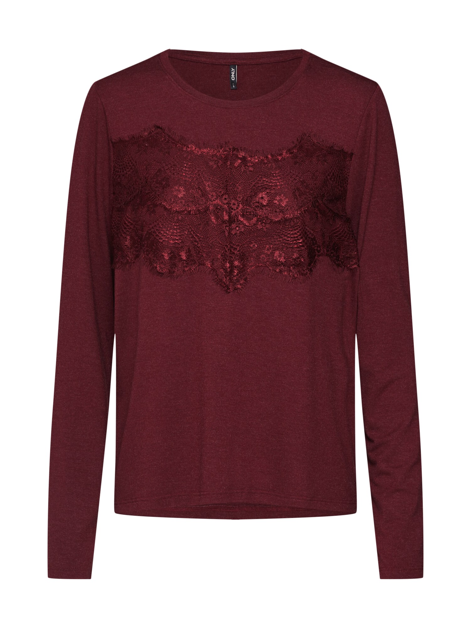 Only Dames Shirt Mojo Bordeaux only kopen in de aanbieding