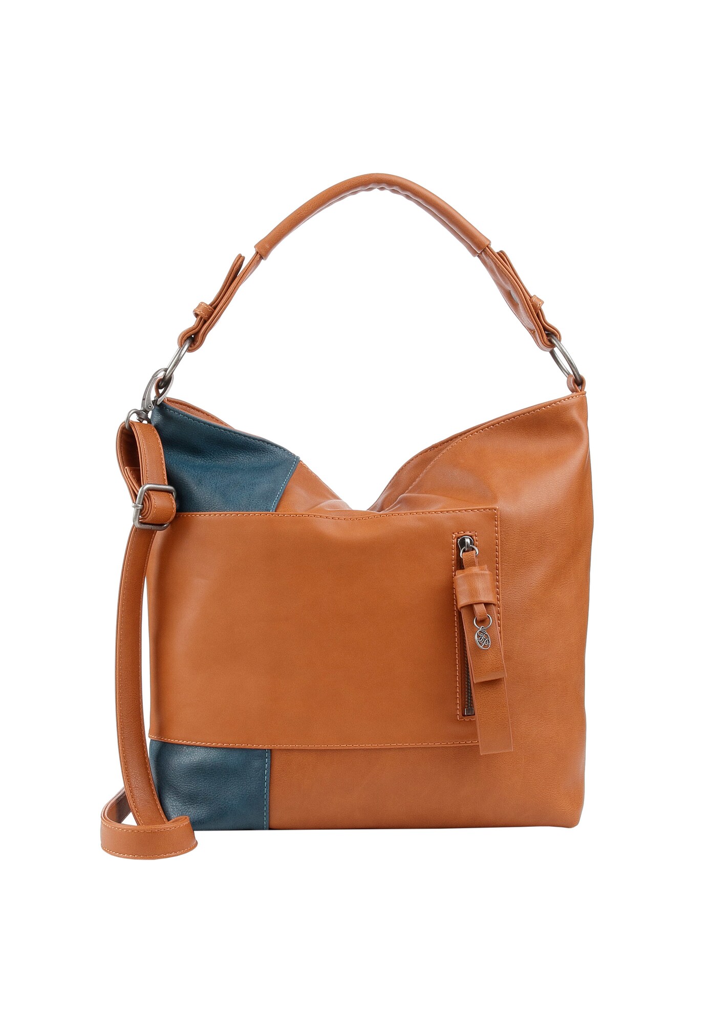 Fritzi Aus Preussen Dames Handtas Felton Philo Cognac Petrol fritzi aus preussen kopen in de aanbieding