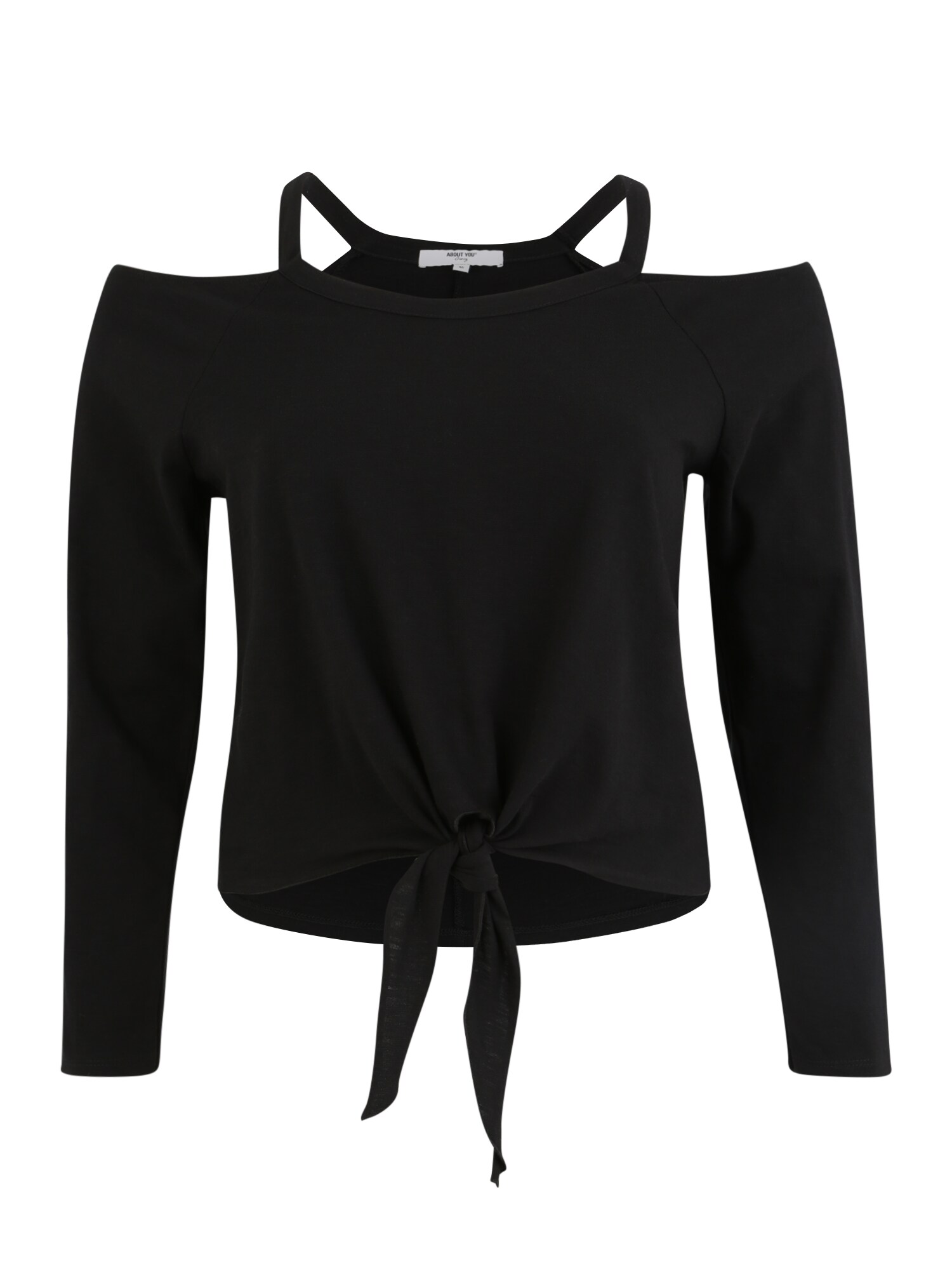 About You Curvy Dames Shirt Asya Zwart about you curvy kopen in de aanbieding