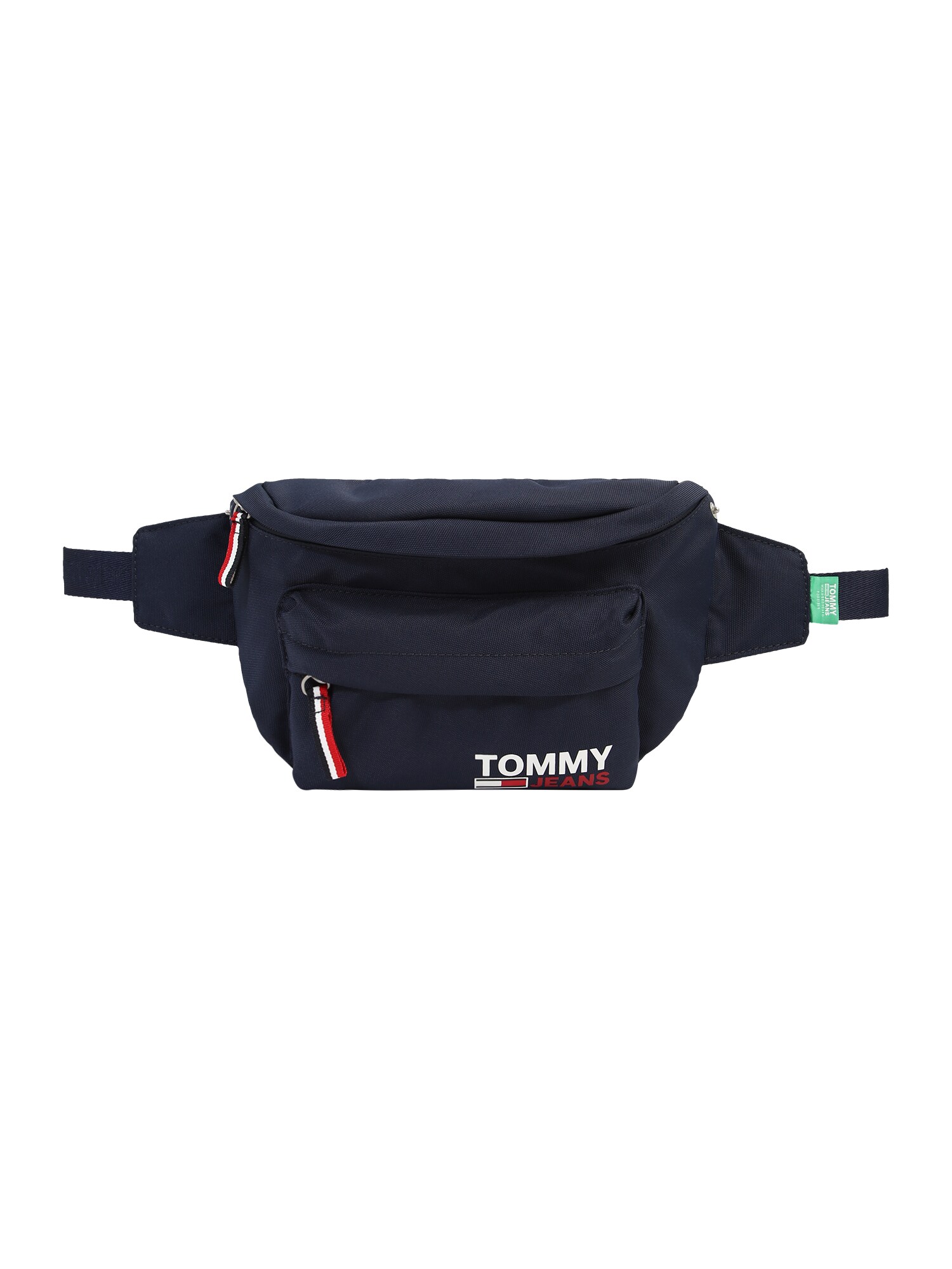 Tommy Jeans Rankinė ant juosmens 'Campus Boy'  raudona / tamsiai mėlyna / balta