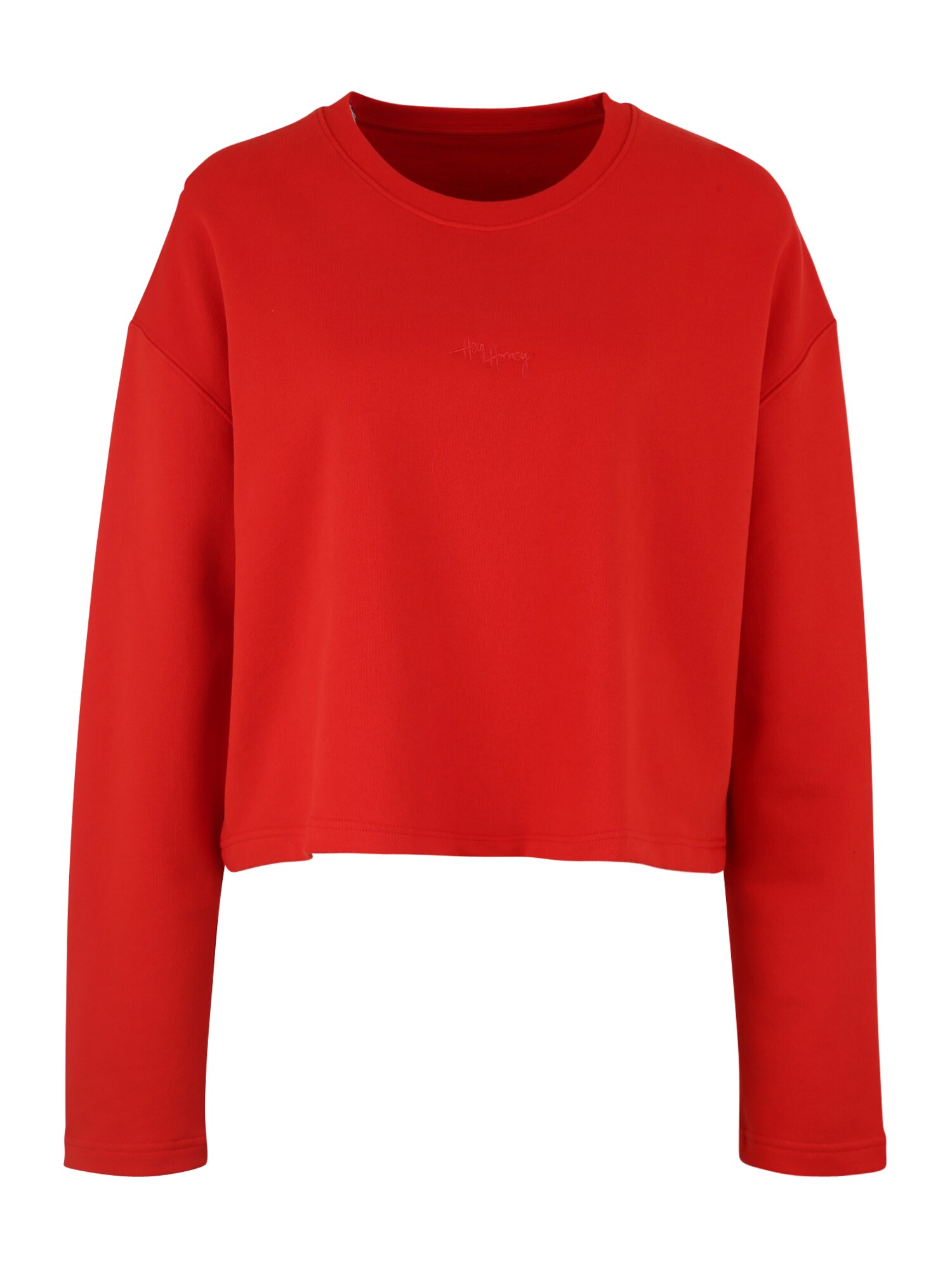 Hey Honey Dames Sportief Sweatshirt Good To Go Rood hey honey kopen in de aanbieding