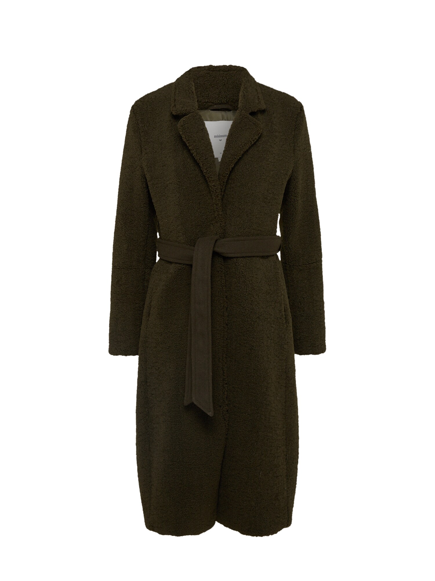 Minimum Dames Tussenmantel Nima Outerwear Kaki minimum kopen in de aanbieding