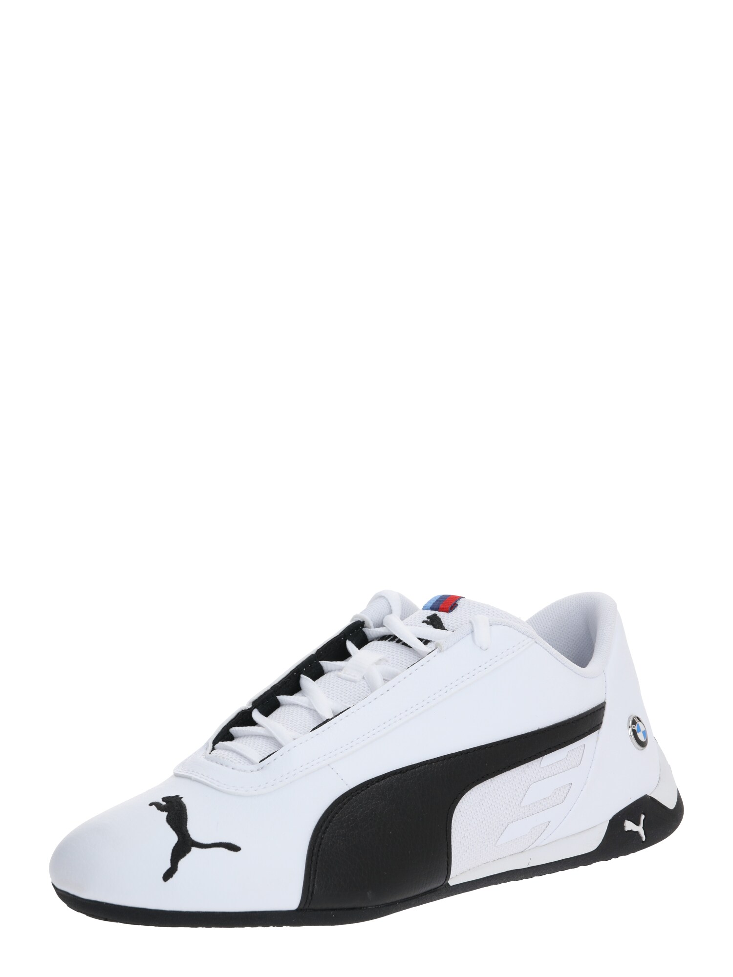 PUMA Sportbačiai be auliuko  balta / juoda