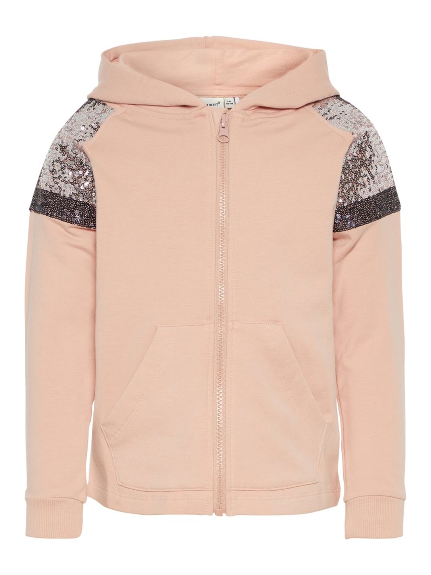 Name It Meisjes Sweatvest Rose name it kopen in de aanbieding