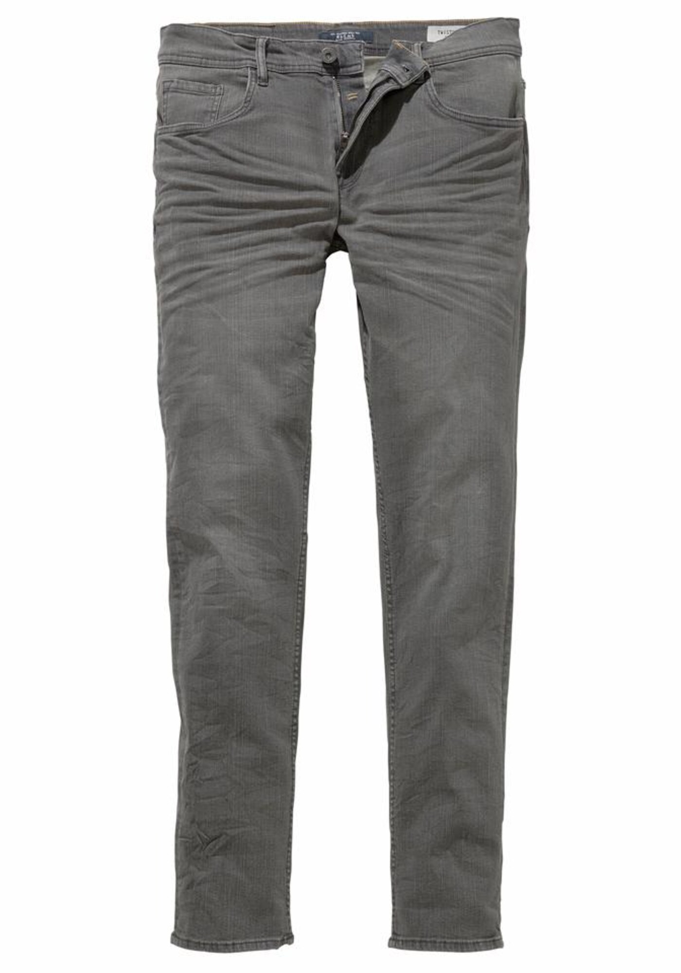 BLEND Regular-fit-Jeans Twister grau