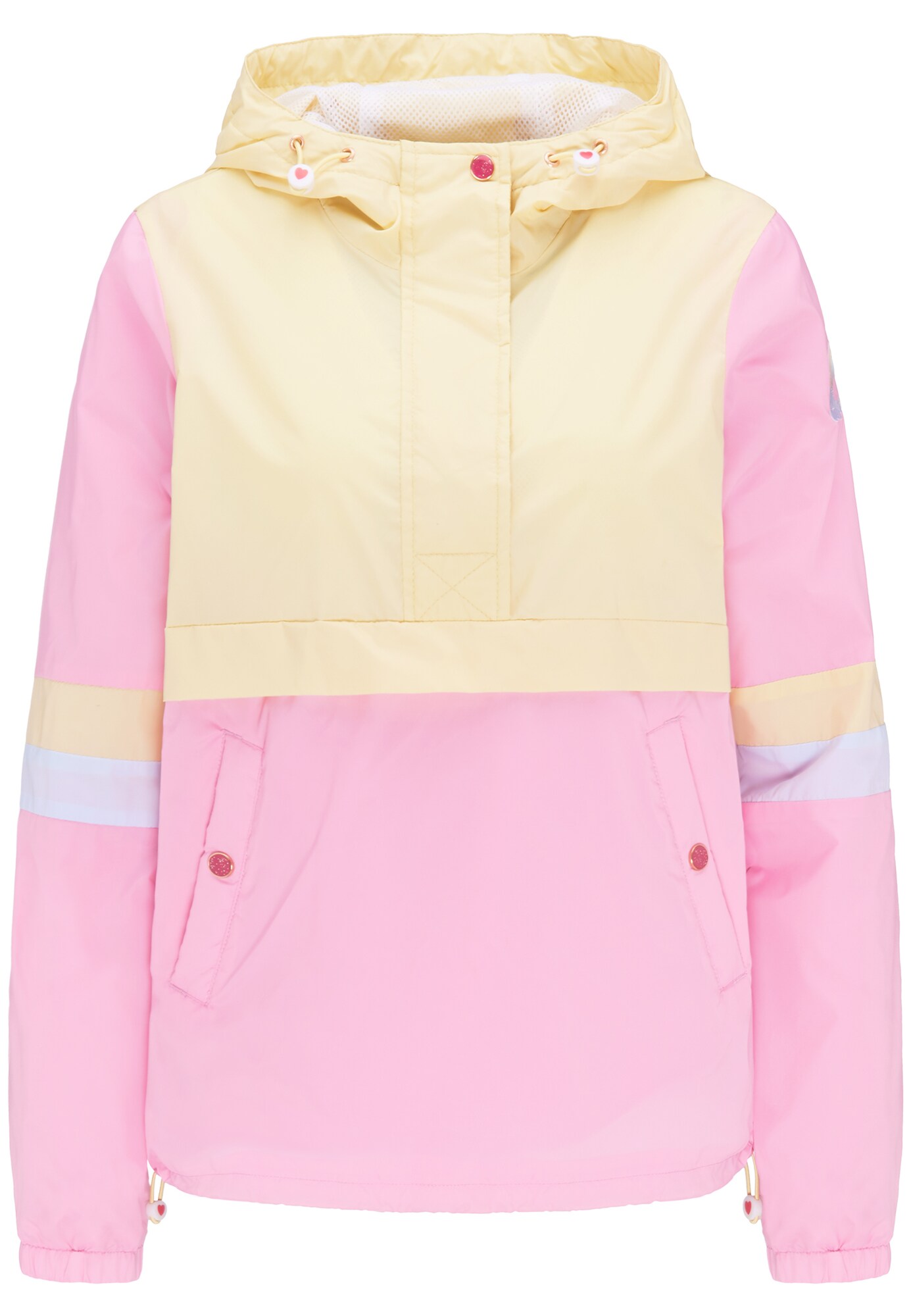 Mymo Dames Tussenjas Lichtgeel Rosa Wit mymo kopen in de aanbieding