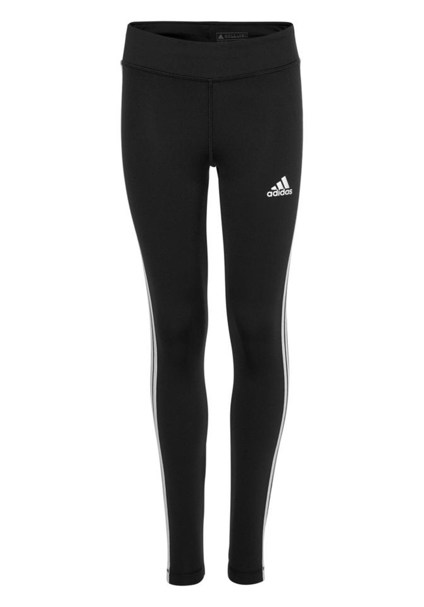 ADIDAS PERFORMANCE Sportinės kelnės 'YG TR EQ 3S L T'  juoda / balta