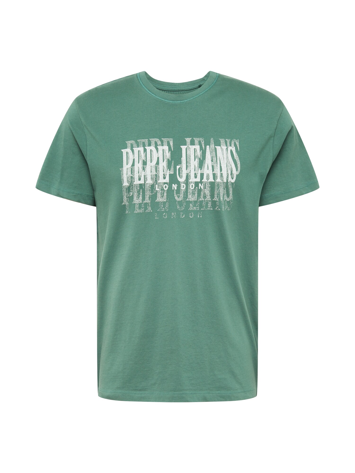 Pepe Jeans Marškinėliai 'SNOW'  balta / žalia