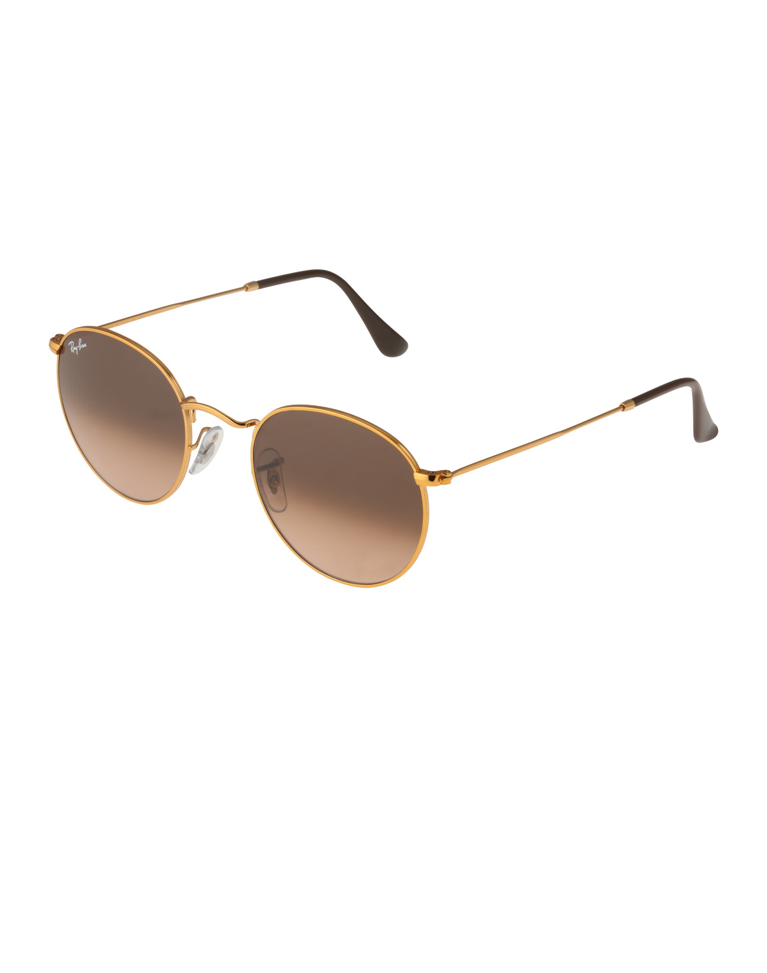 Ray-Ban Slnečné okuliare 'Round metal'  bronzová