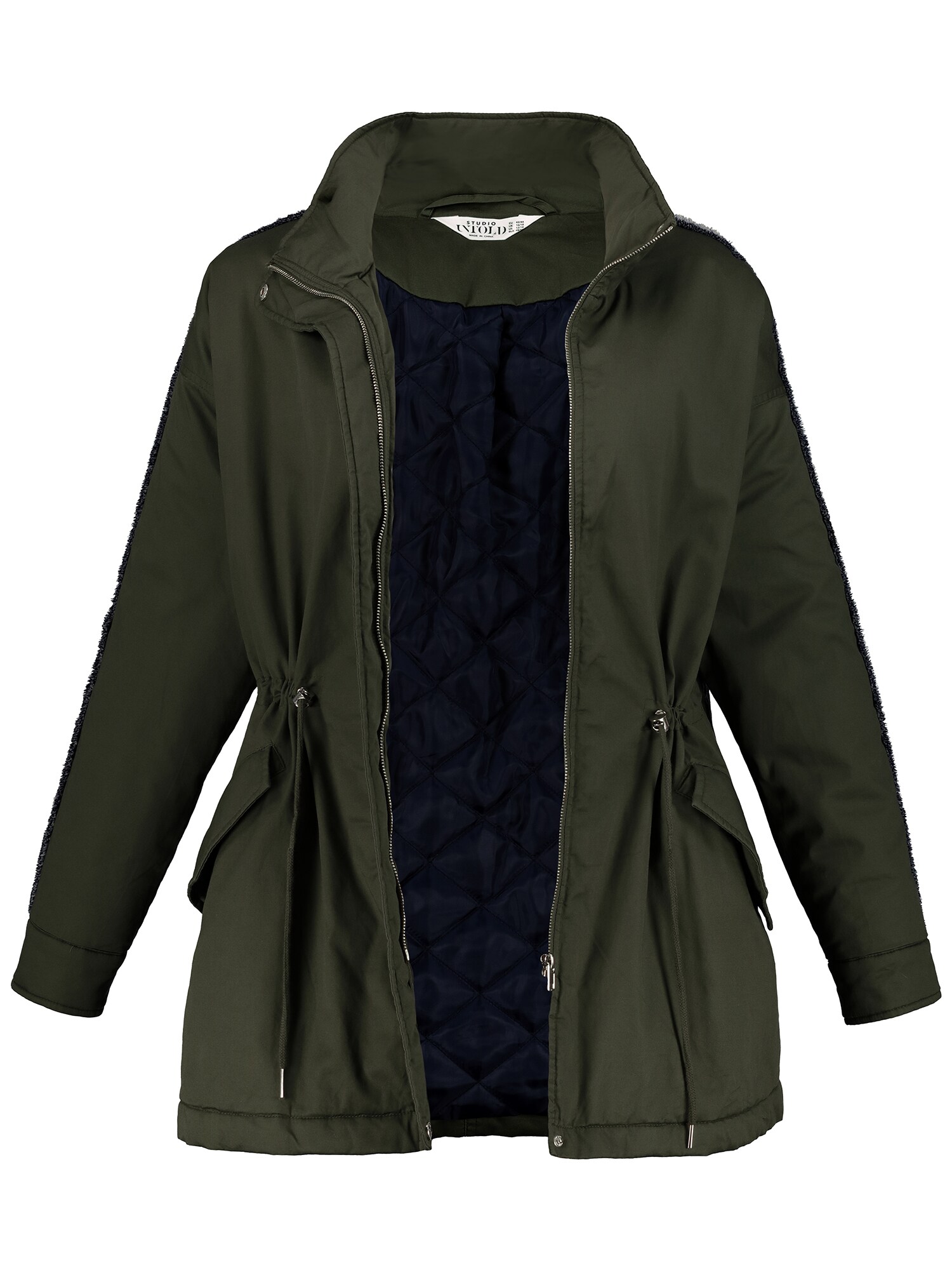 Studio Untold Dames Tussenjas Donkergroen studio untold kopen in de aanbieding