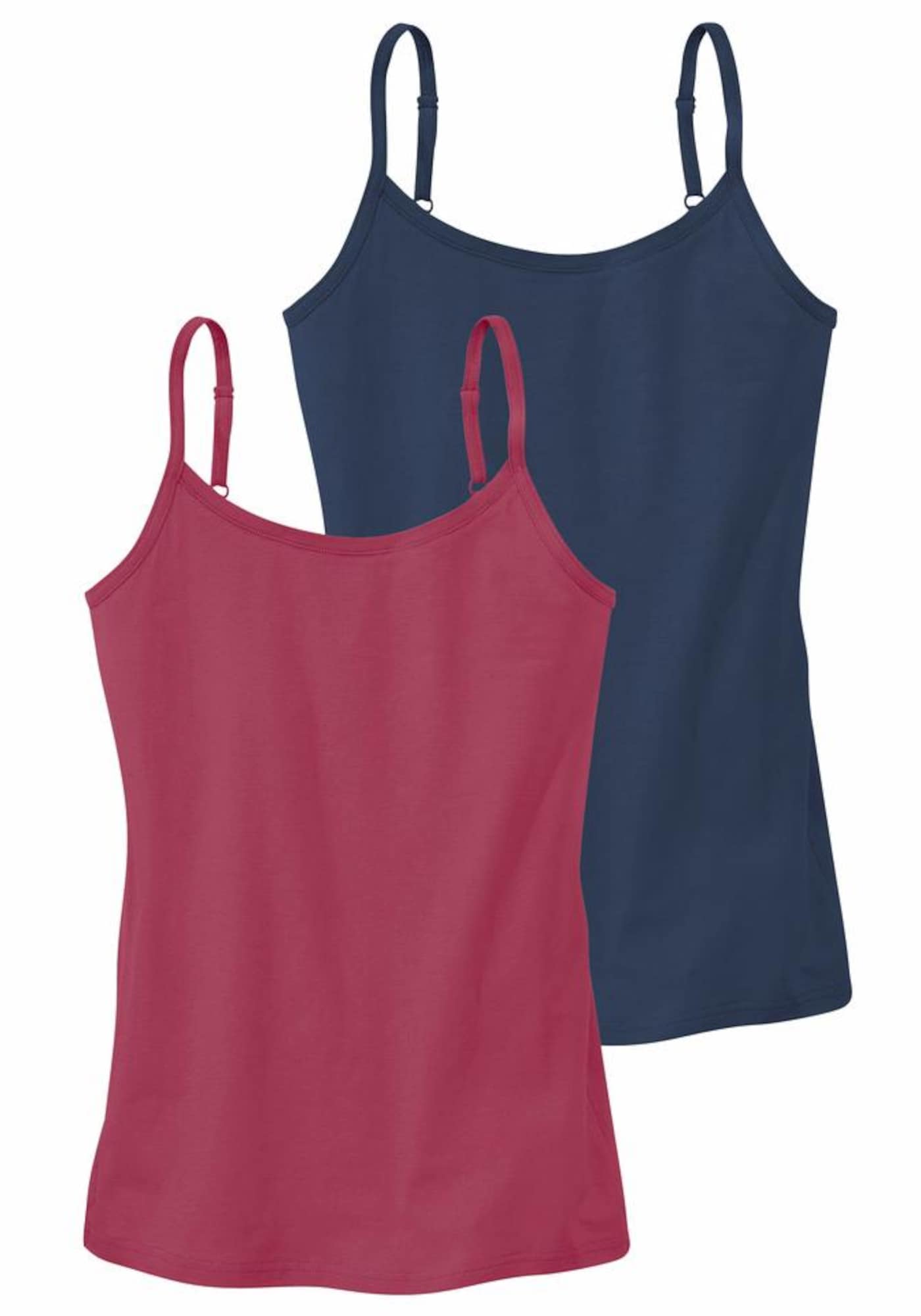 VIVANCE Top  albastru marin / roz închis