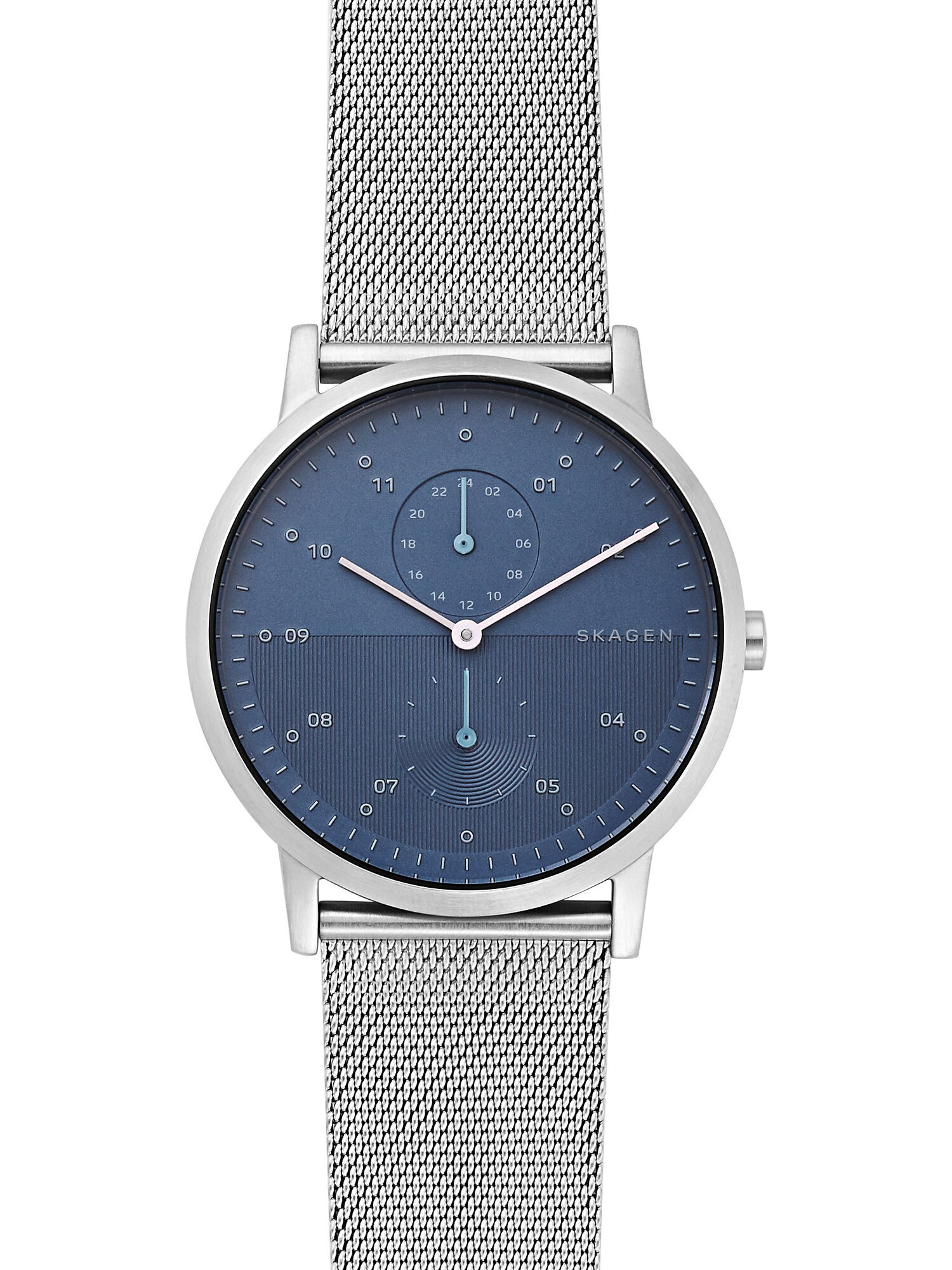 SKAGEN Uhr ''''SKW6500'''' taubenblau / silber