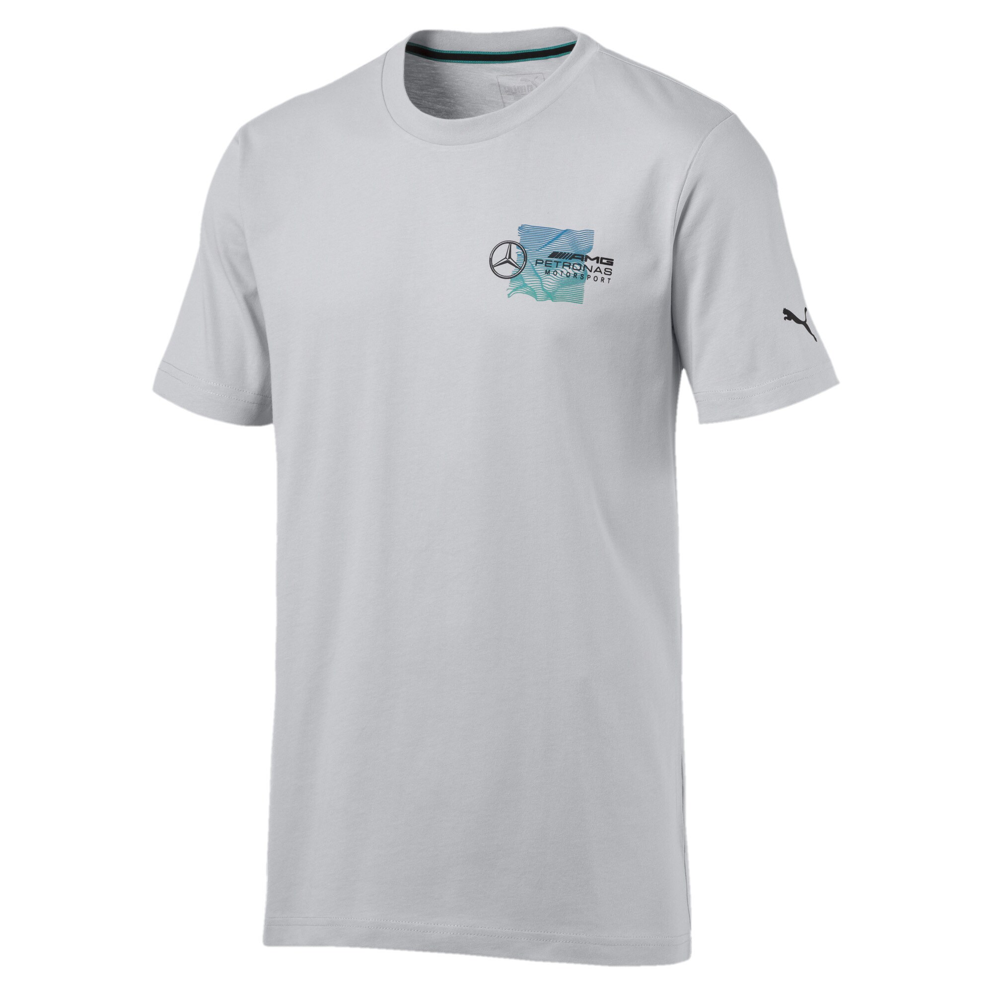Puma Heren Shirt Mercedes Amg Petronas Motorsport Blauw Grijs Petrol puma kopen in de aanbieding