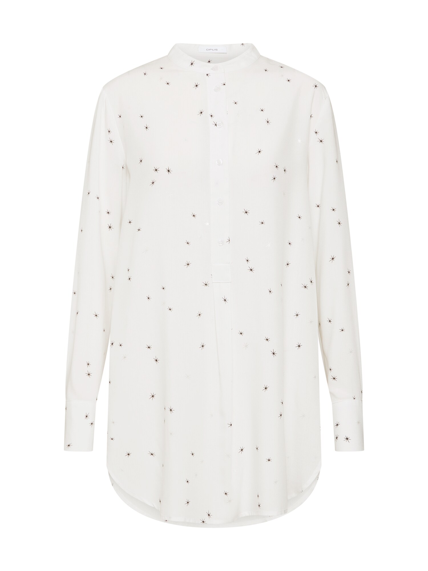 Opus Dames Blouse Fubin Star Creme Zwart opus kopen in de aanbieding