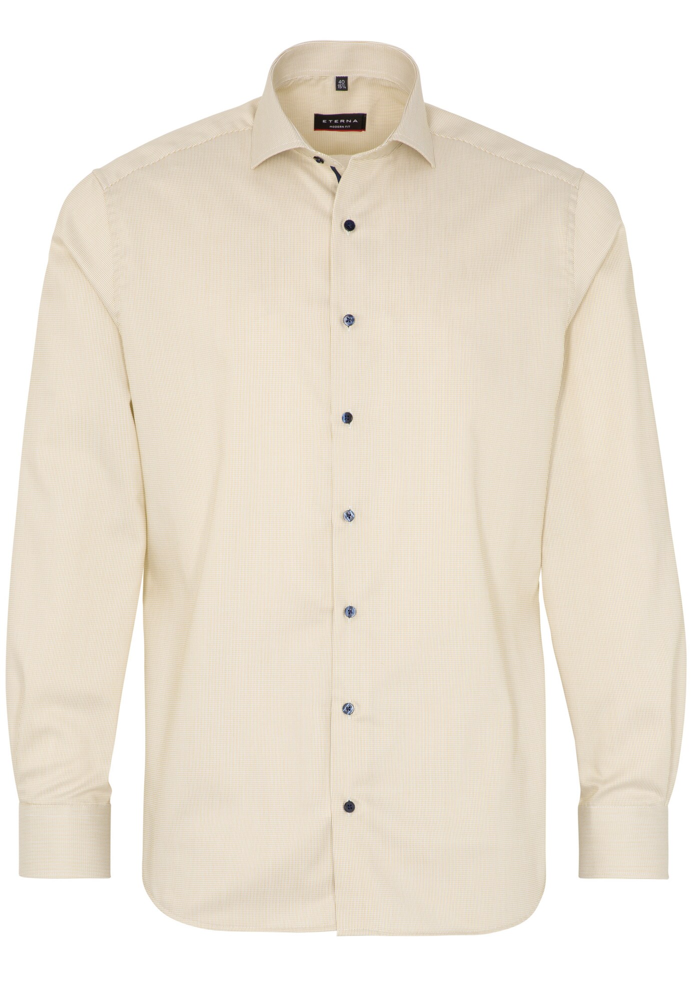 Eterna Heren Zakelijk Overhemd Citroen eterna kopen in de aanbieding