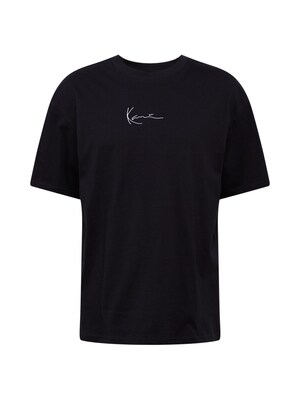 Karl Kani Camiseta 'Signature'  negro / blanco