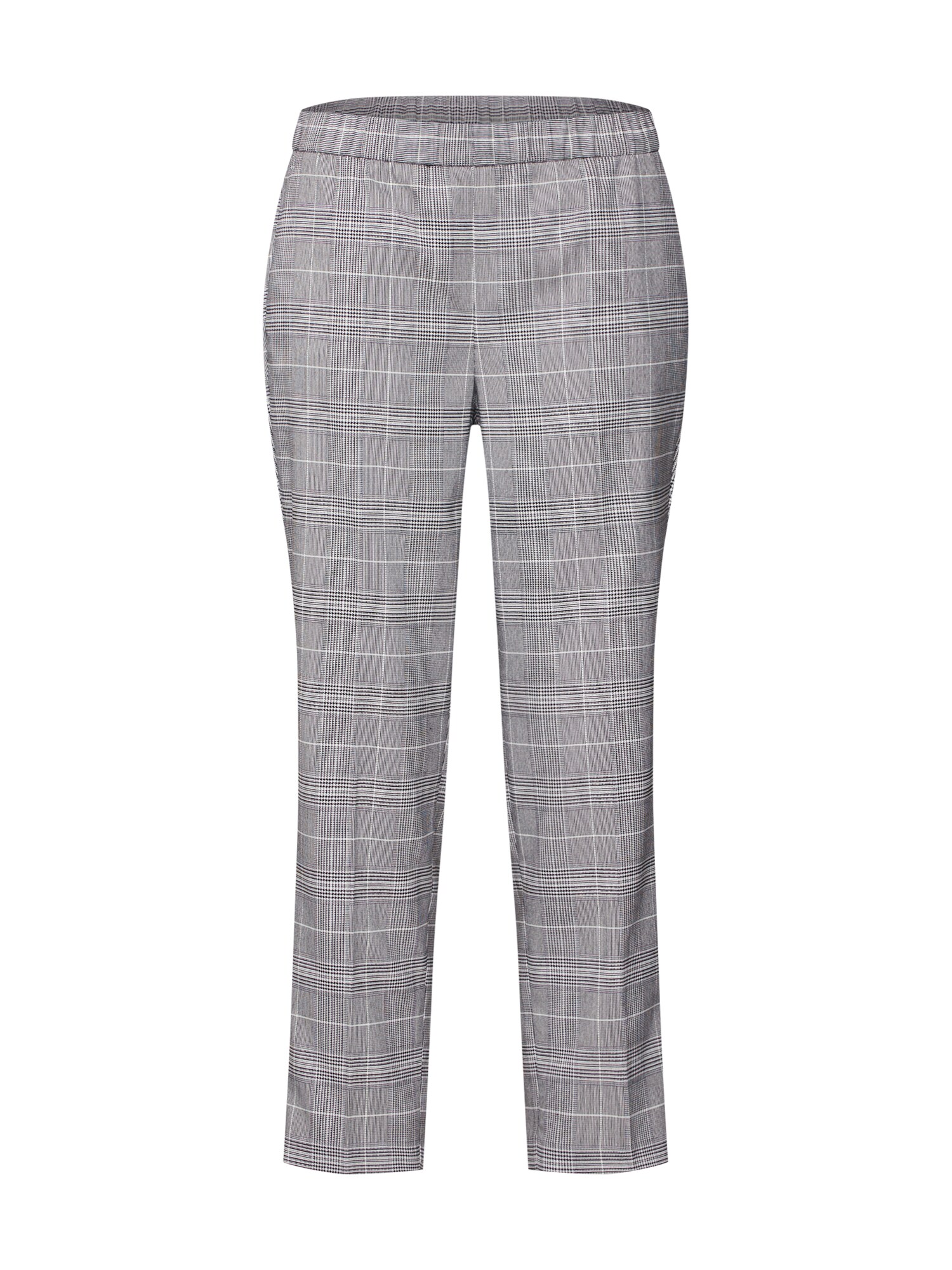Banana Republic Kelnės 'HAYDEN MENSWEAR PATTERN PULL ON PANT'  pilka / balta