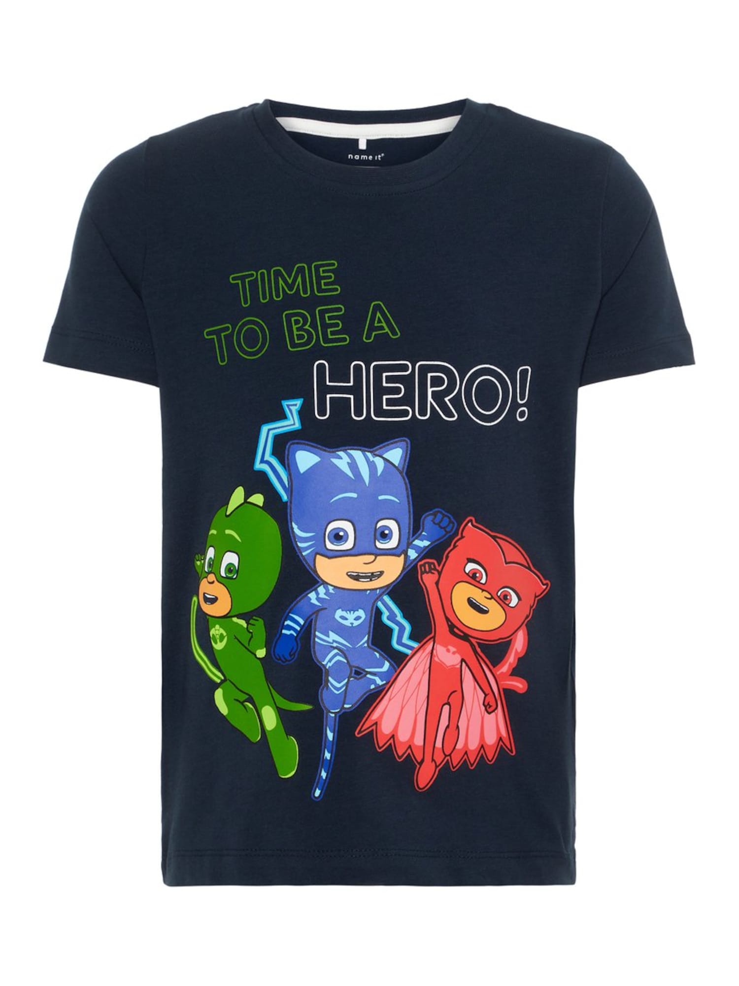Name It Jongens Shirt Pj Masks Ultramarine Blauw Gemengde Kleuren name it kopen in de aanbieding