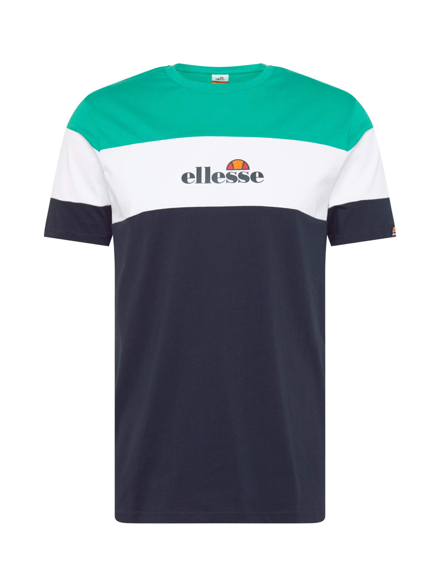ELLESSE Marškinėliai 'MINISTRY'  žalia / tamsiai mėlyna / balta