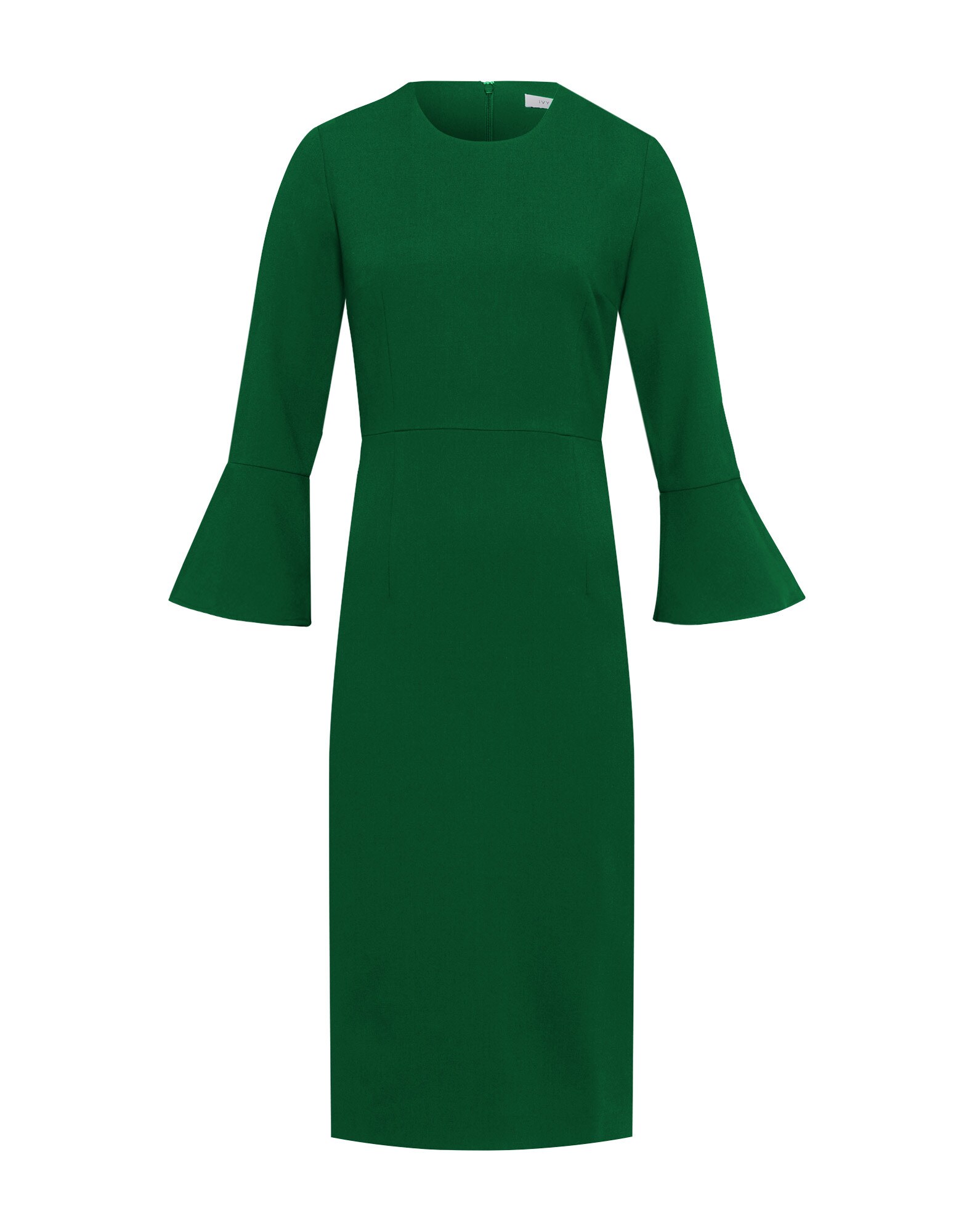 Ivy Oak Dames Jurk Donkergroen ivy oak kopen in de aanbieding