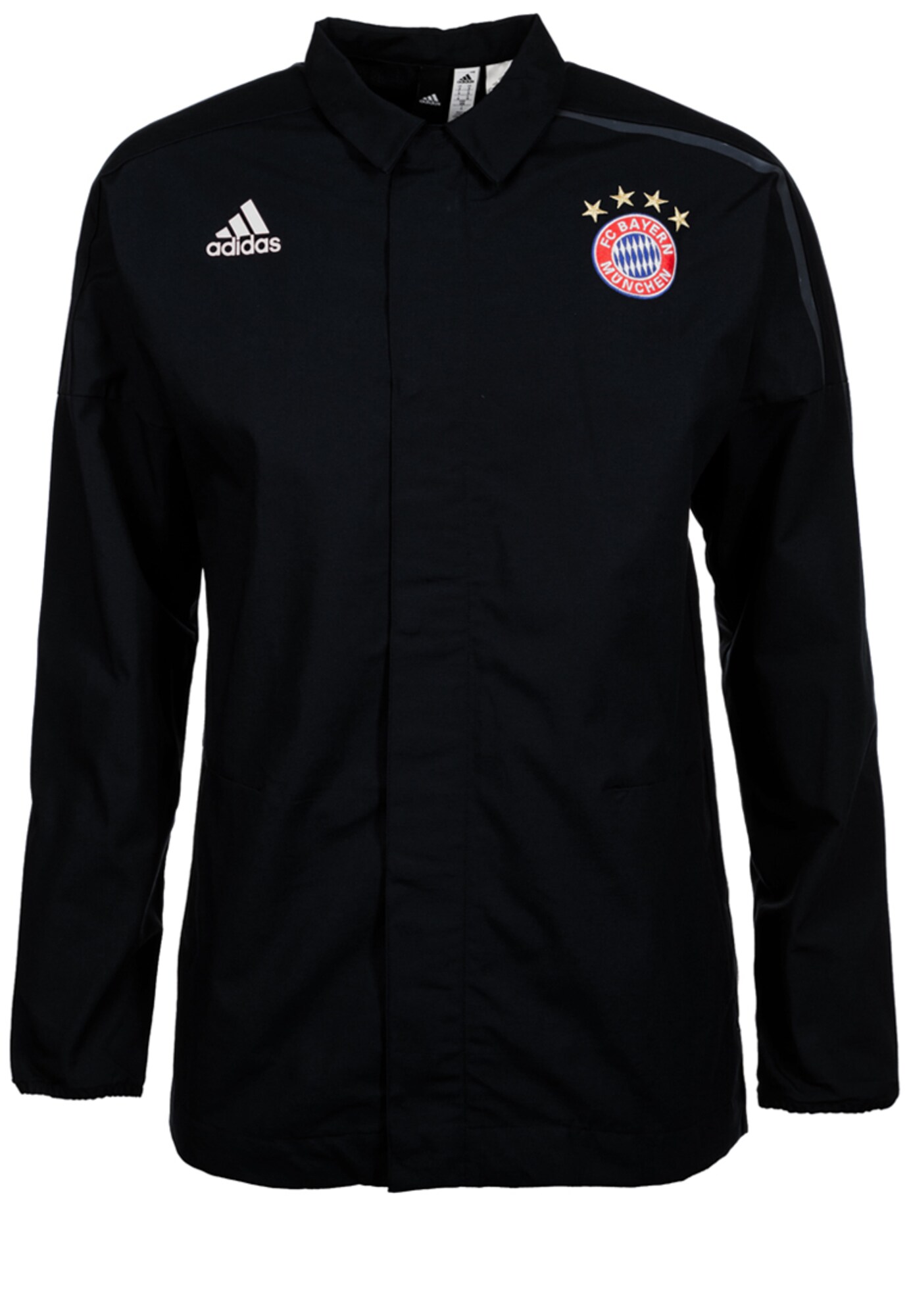 Adidas Performance Heren Outdoorjas Fc Bayern Munchen Zne Zwart adidas performance kopen in de aanbieding