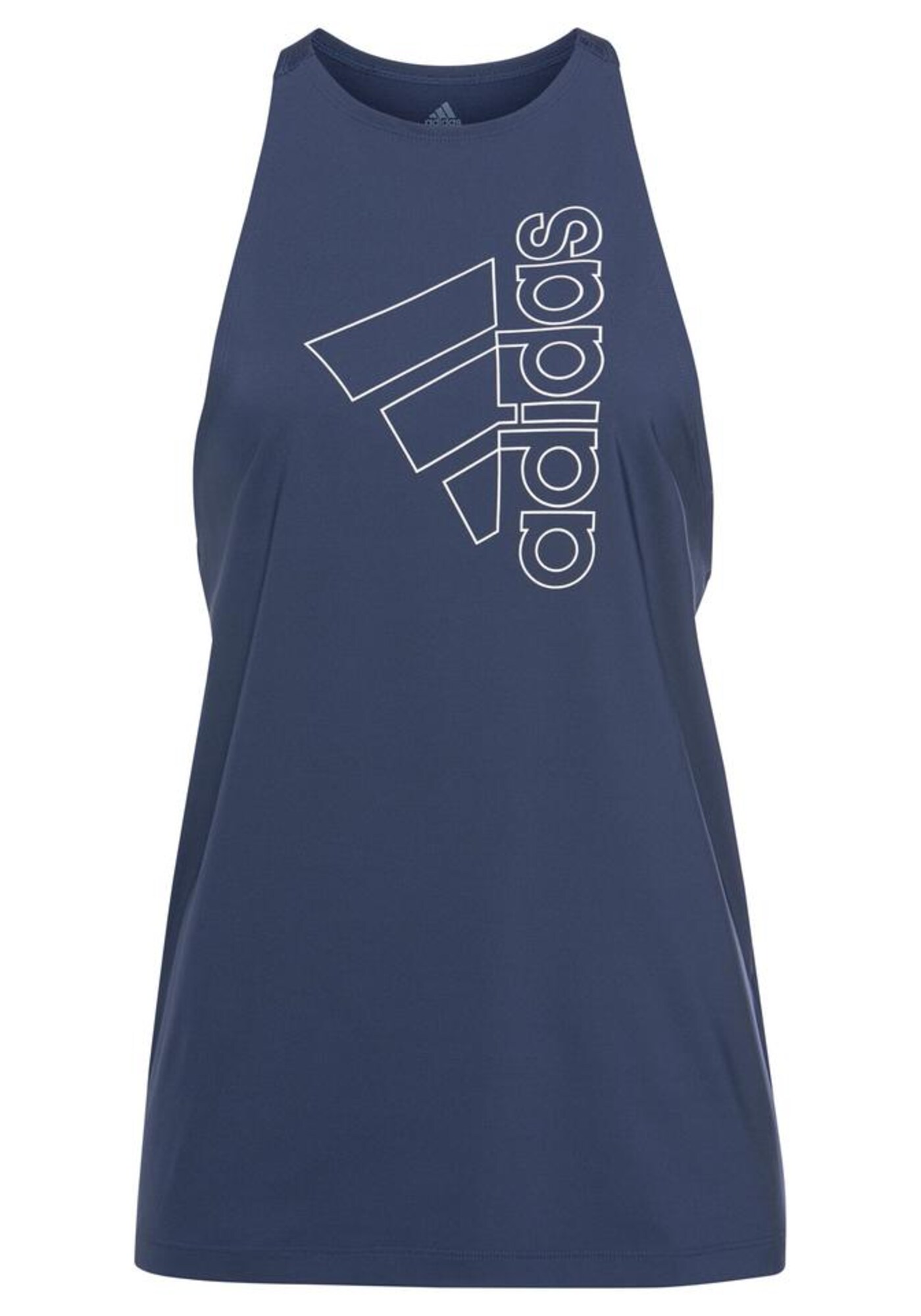 ADIDAS PERFORMANCE Sportiniai marškinėliai be rankovių  tamsiai mėlyna jūros spalva