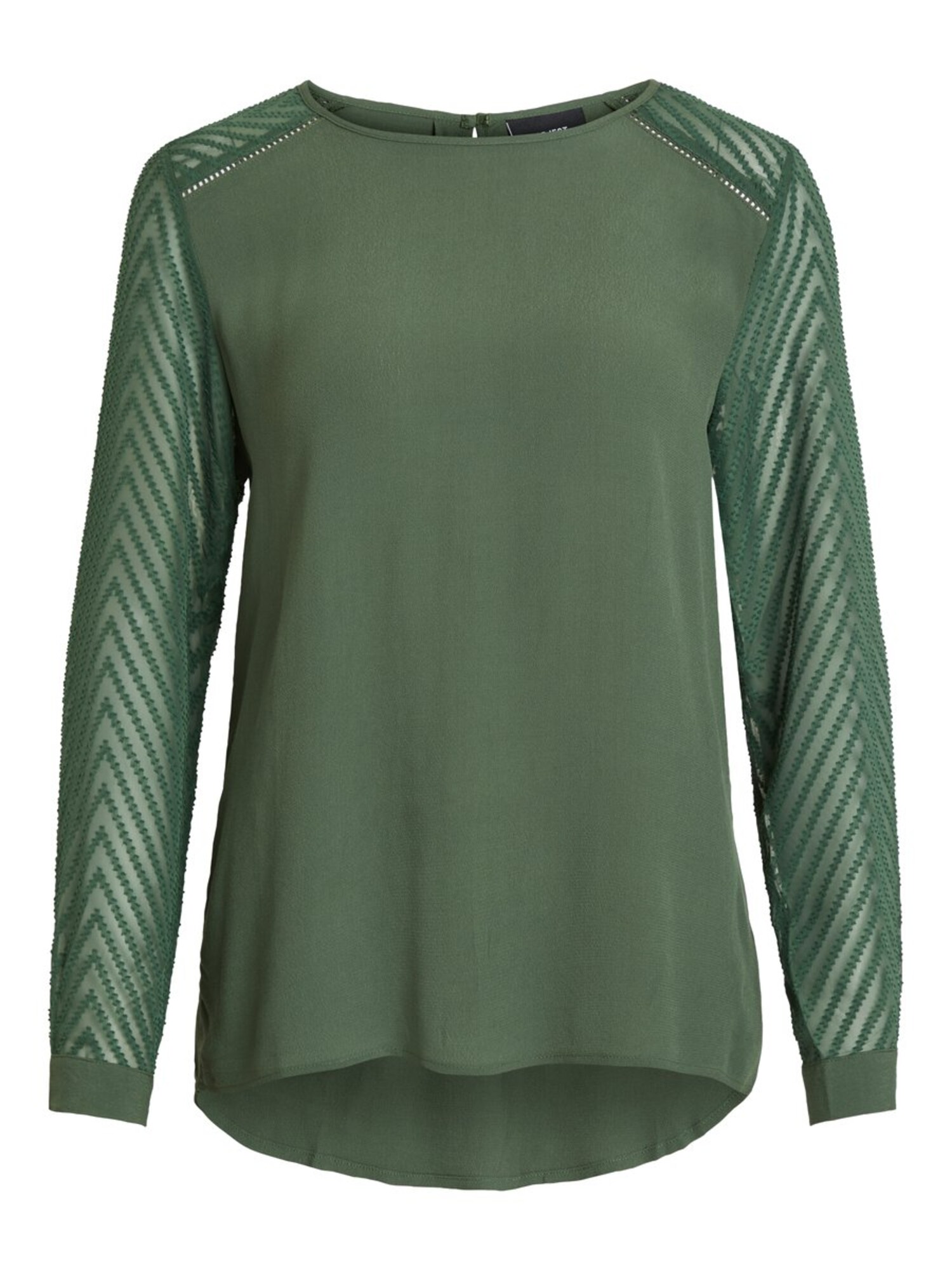 Object Dames Shirt Donkergroen object kopen in de aanbieding