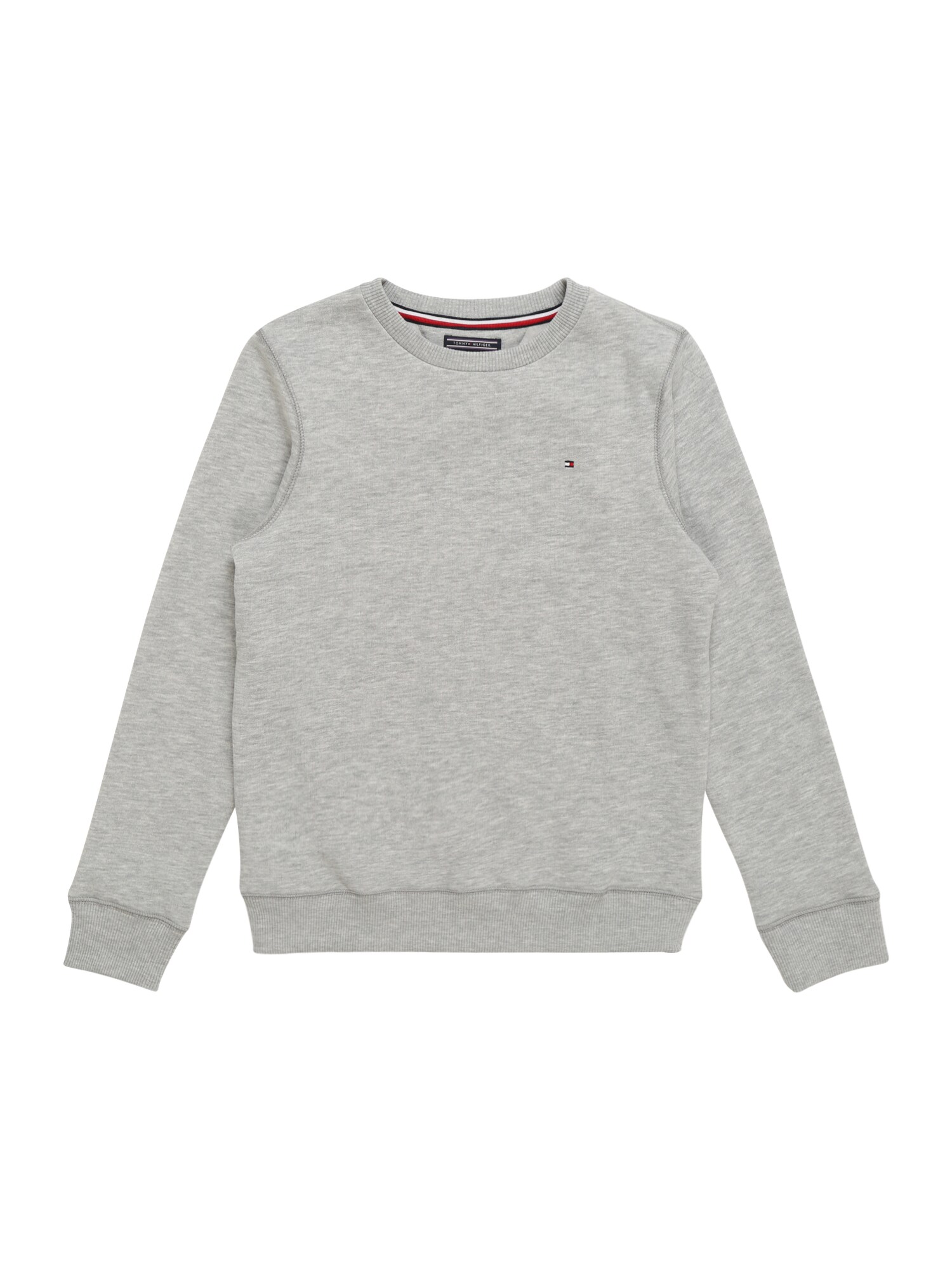 Tommy Hilfiger Jongens Sweatshirt Grijs Gemeleerd tommy hilfiger kopen in de aanbieding