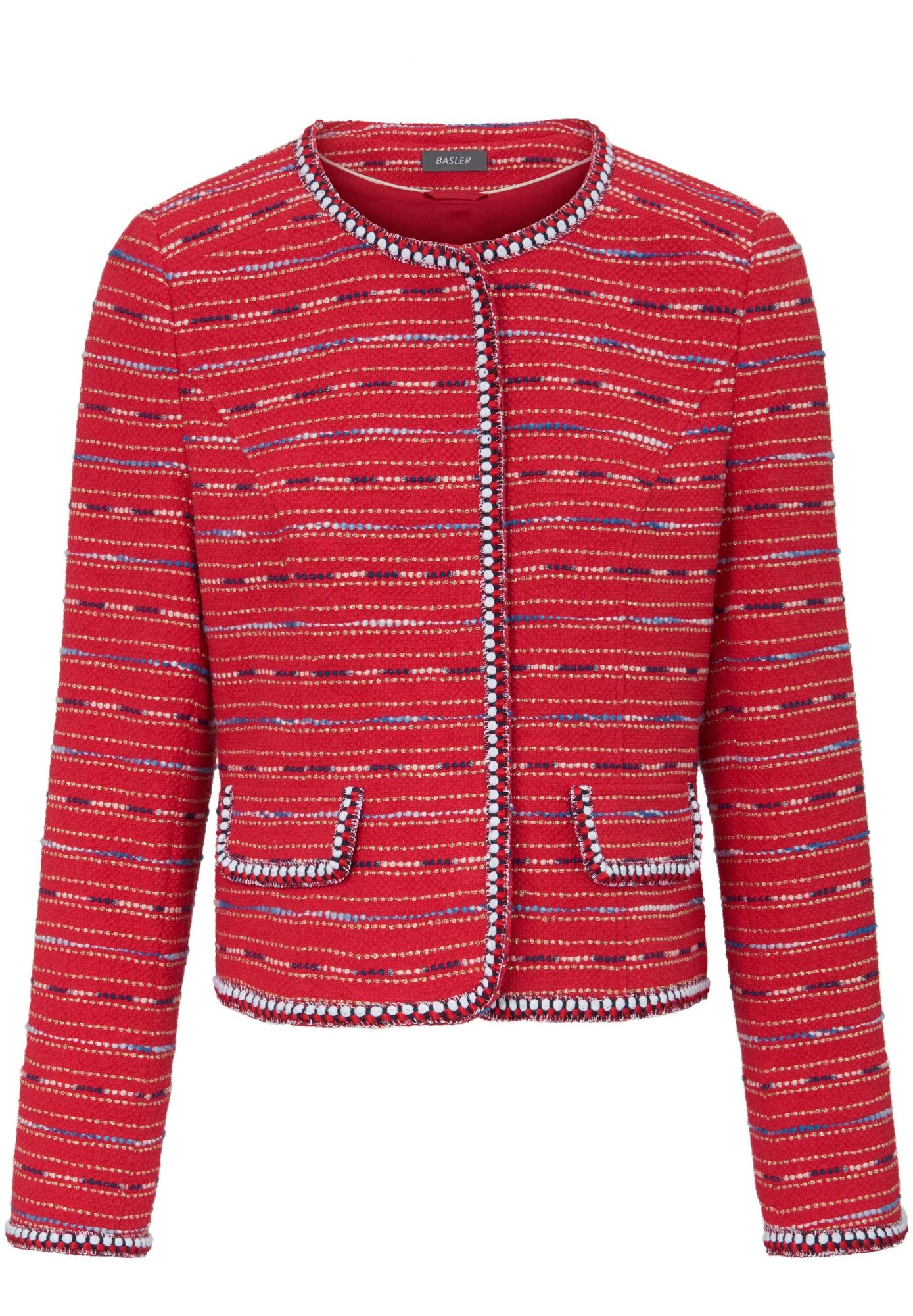 Basler Dames Blazers Gemengde Kleuren Vuurrood basler kopen in de aanbieding