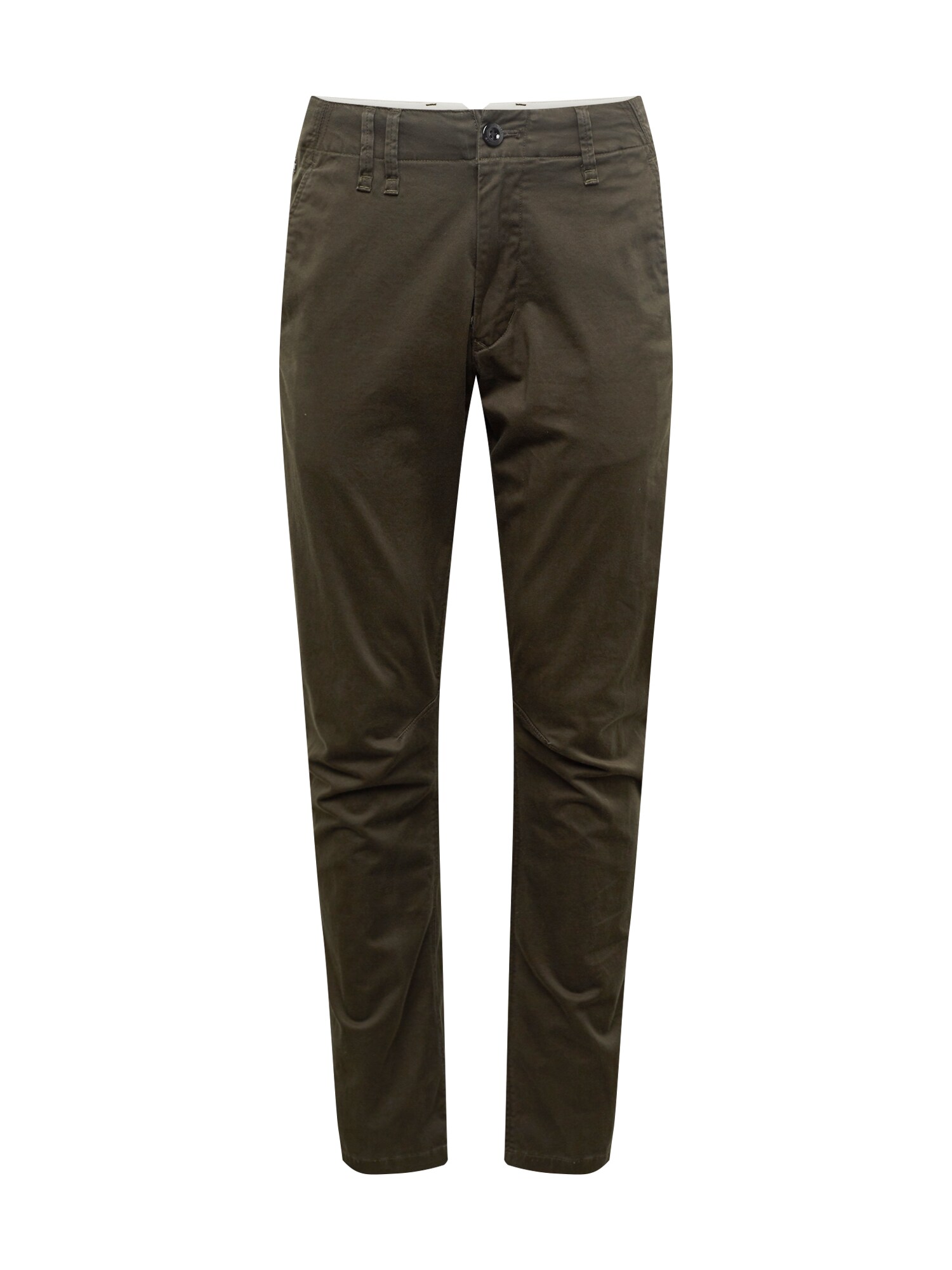 G-Star RAW Chino stiliaus kelnės 'Vetar slim'  rusvai žalia