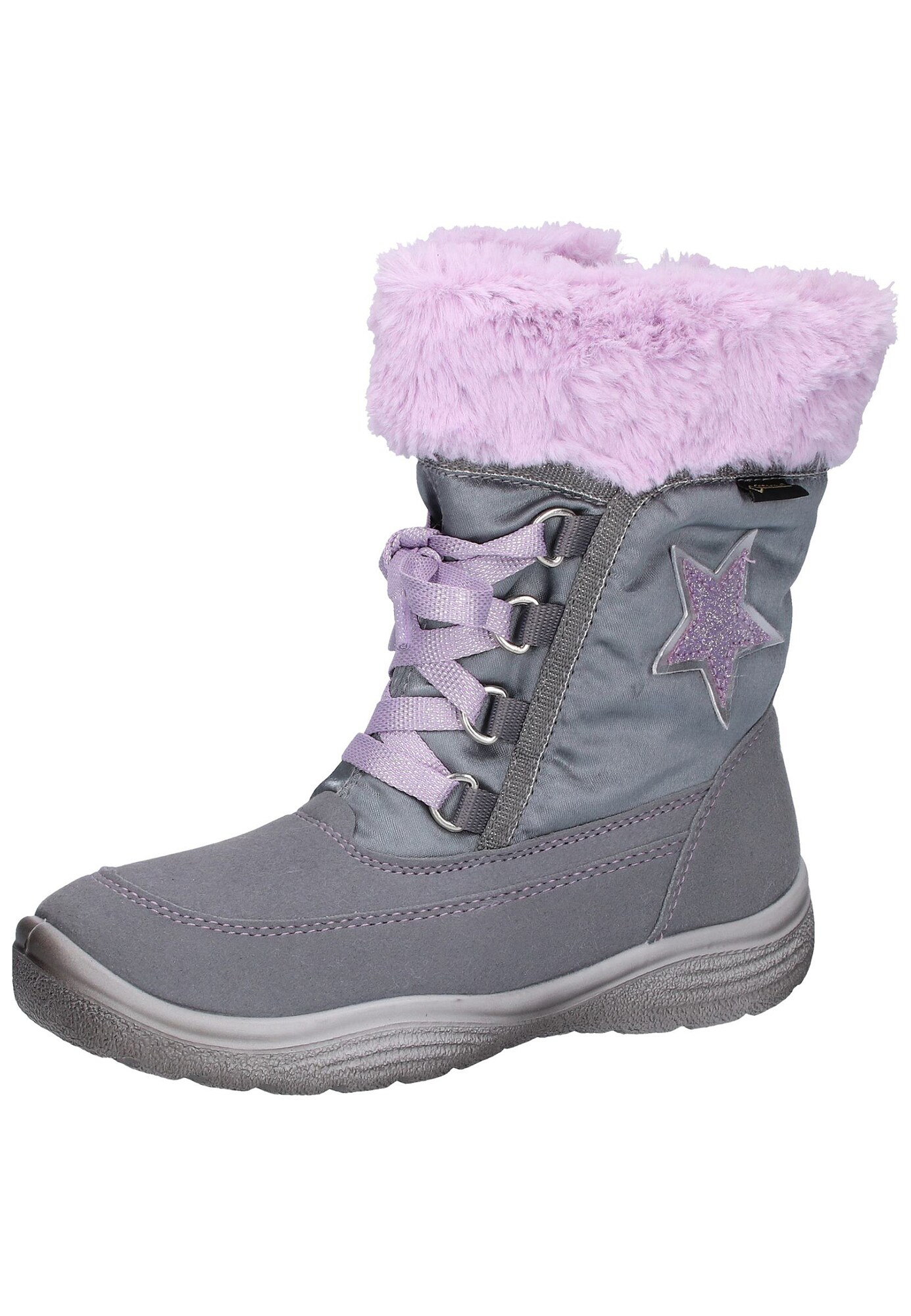 Superfit Meisjes Laarzen Grijs Mauve superfit kopen in de aanbieding