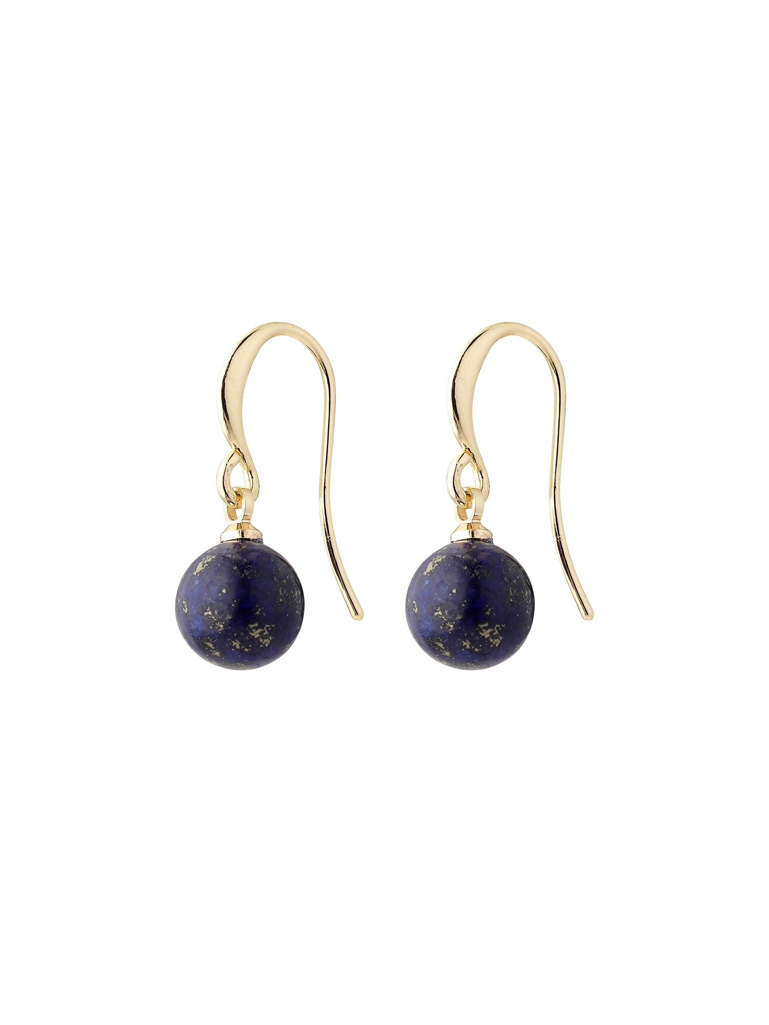 Pilgrim Dames Oorbellen Goldie Donkerblauw Goud pilgrim kopen in de aanbieding