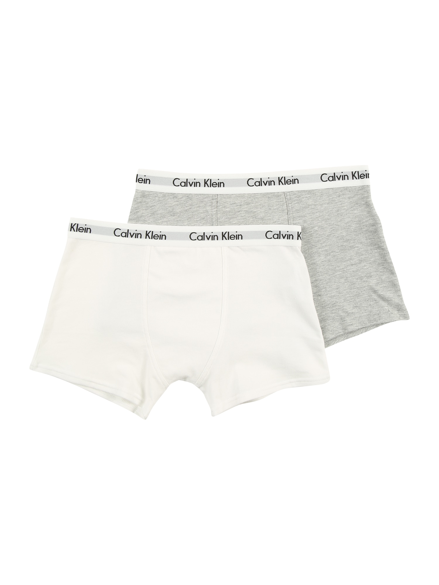 Calvin Klein Underwear Долни гащи  сив меланж / бяло