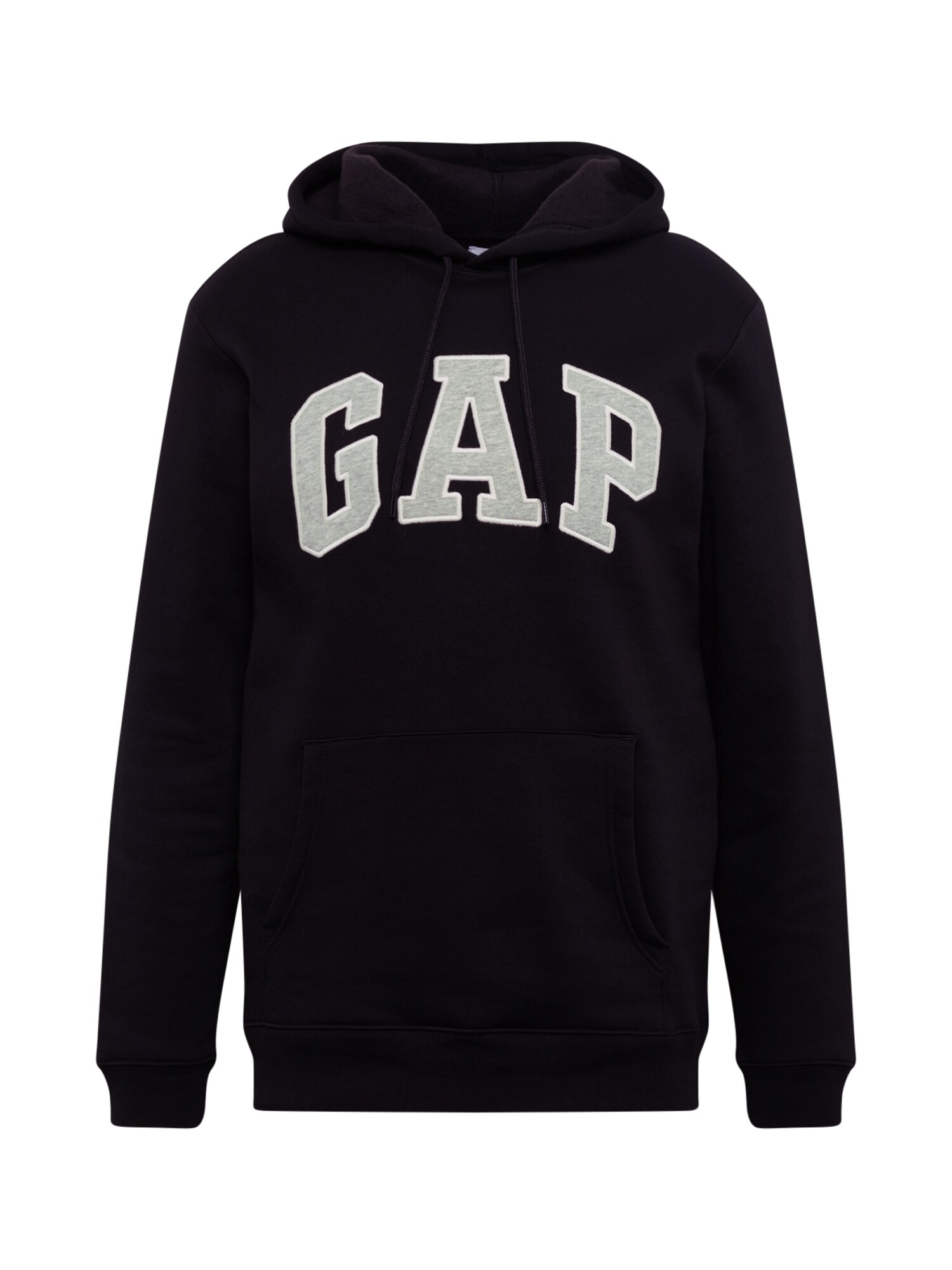 GAP Megztinis be užsegimo 'ARCH'  juoda / šviesiai pilka