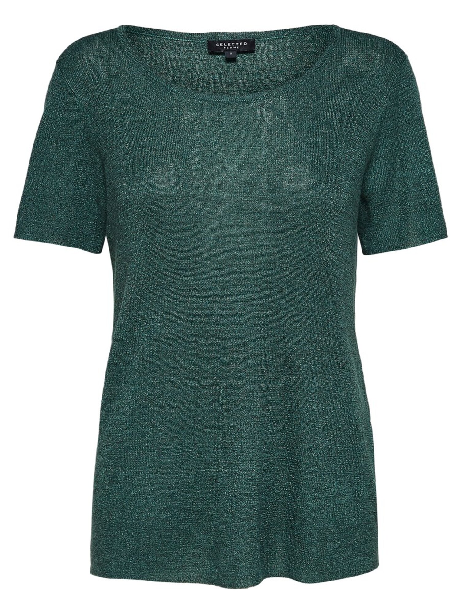Selected Femme Dames Shirt Smaragd selected femme kopen in de aanbieding