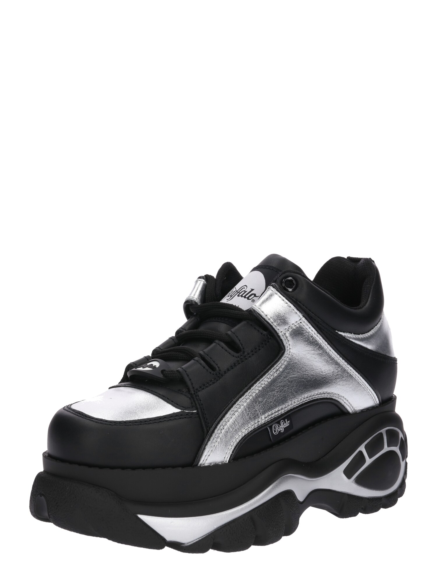 Buffalo London Heren Sneakers Laag Zwart buffalo london kopen in de aanbieding