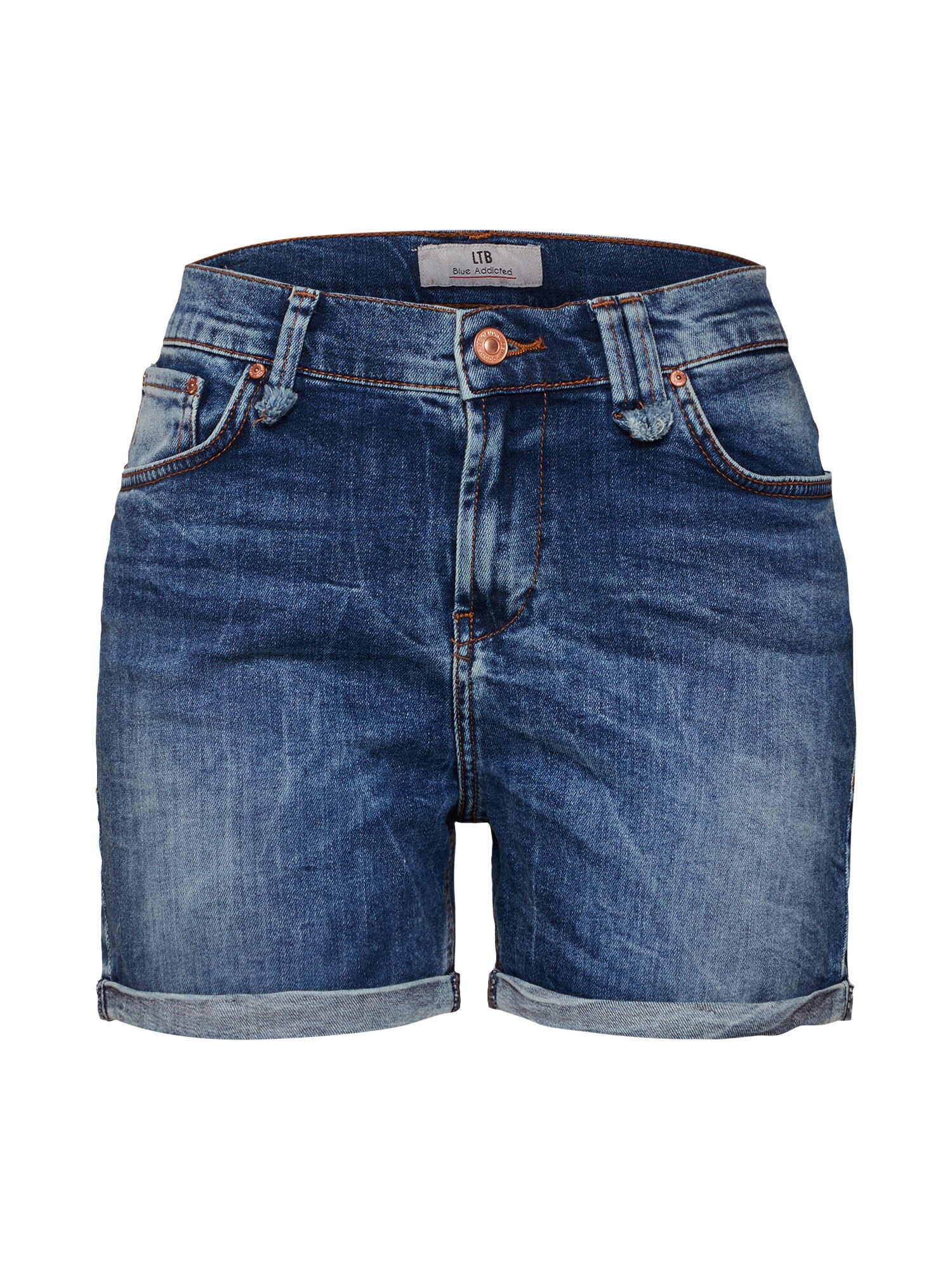 Ltb Dames Jeans Milena Bermuda Blauw Denim ltb kopen in de aanbieding