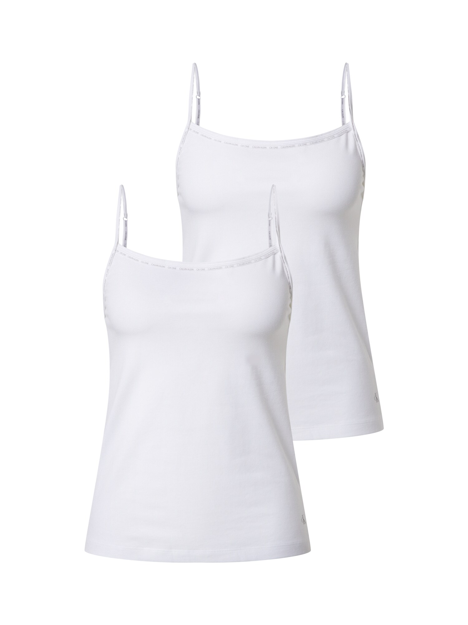 Calvin Klein Underwear Apatiniai marškinėliai 'CAMISOLE 2PK'  balta