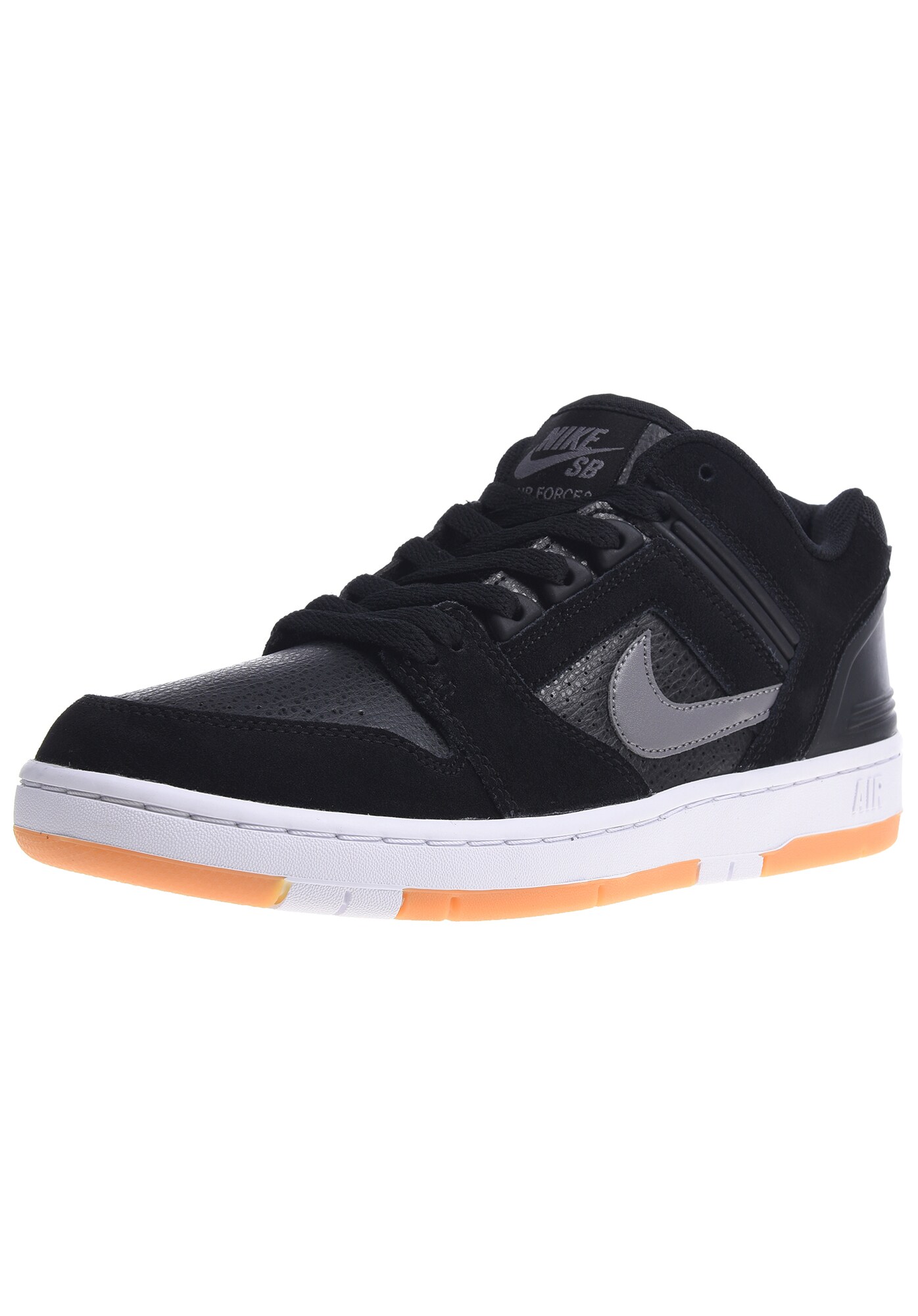 Nike Sb Heren Sneakers Laag Air Force Ii Zwart nike kopen in de aanbieding