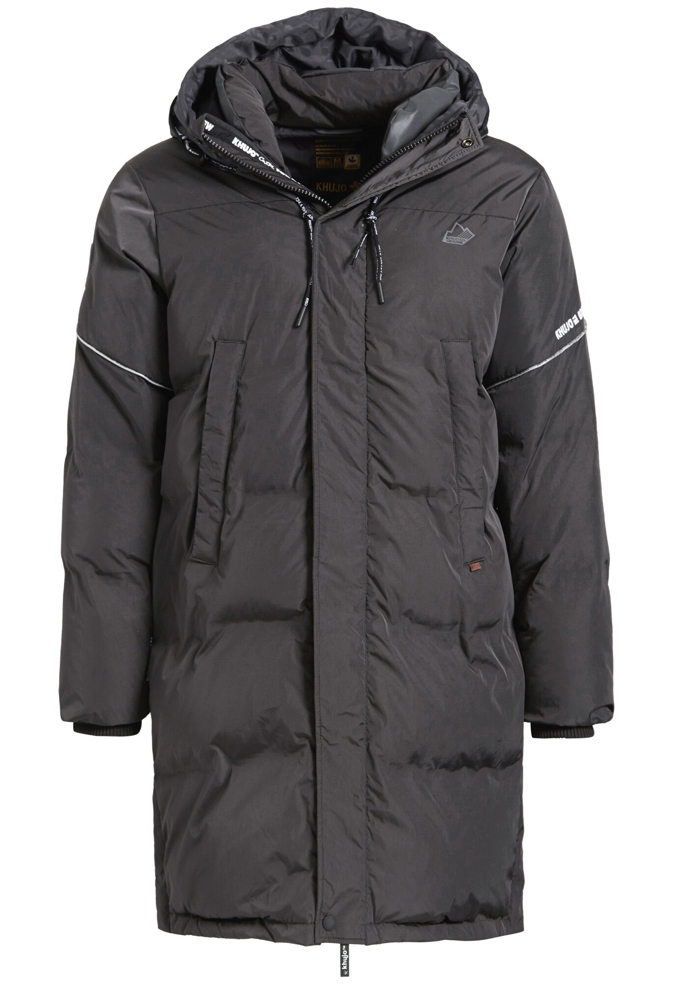 Khujo Heren Winterjas Callux Donkergrijs khujo kopen in de aanbieding