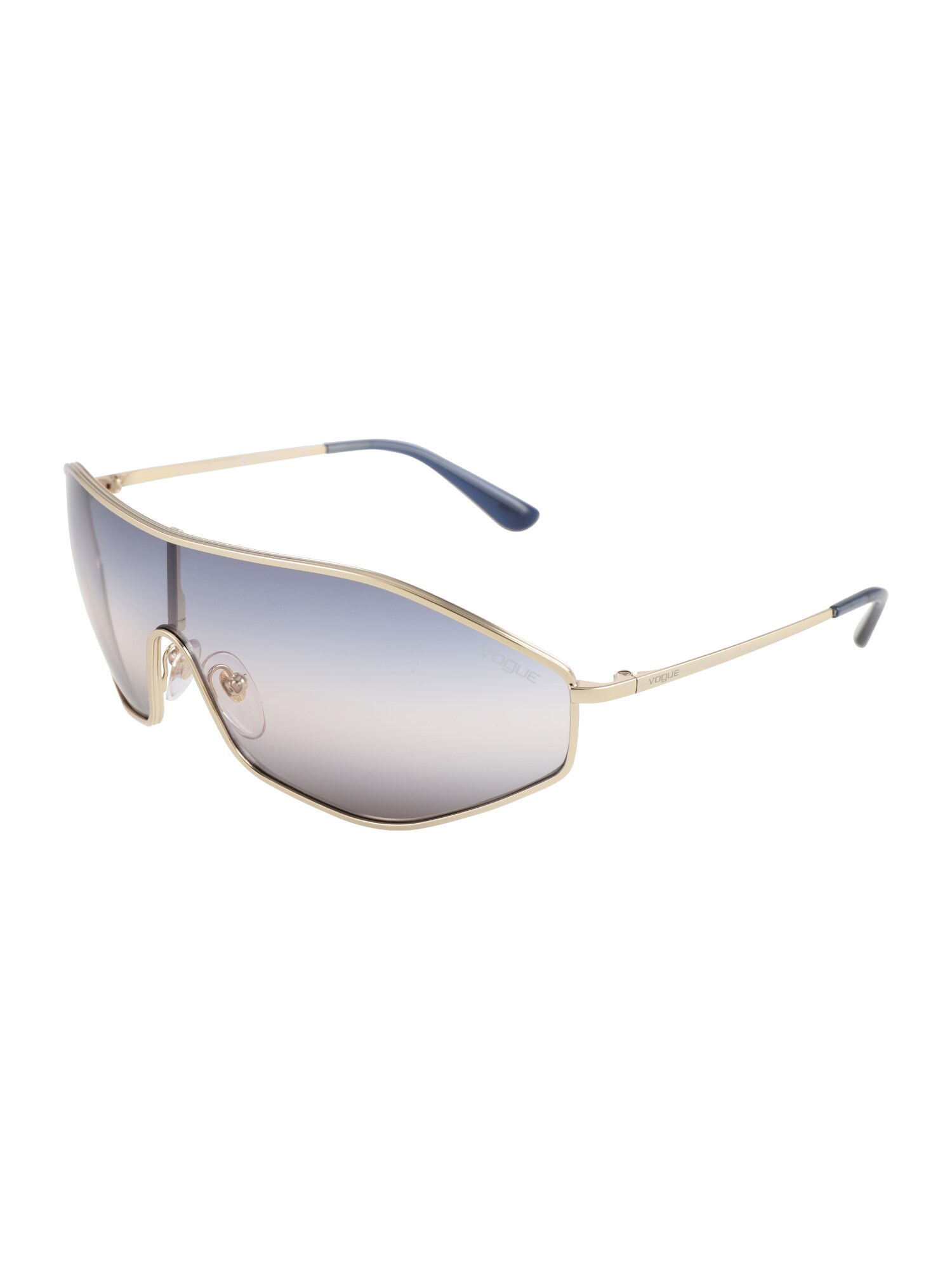 Vogue Eyewear Dames Zonnebril G Vision Goud vogue eyewear kopen in de aanbieding