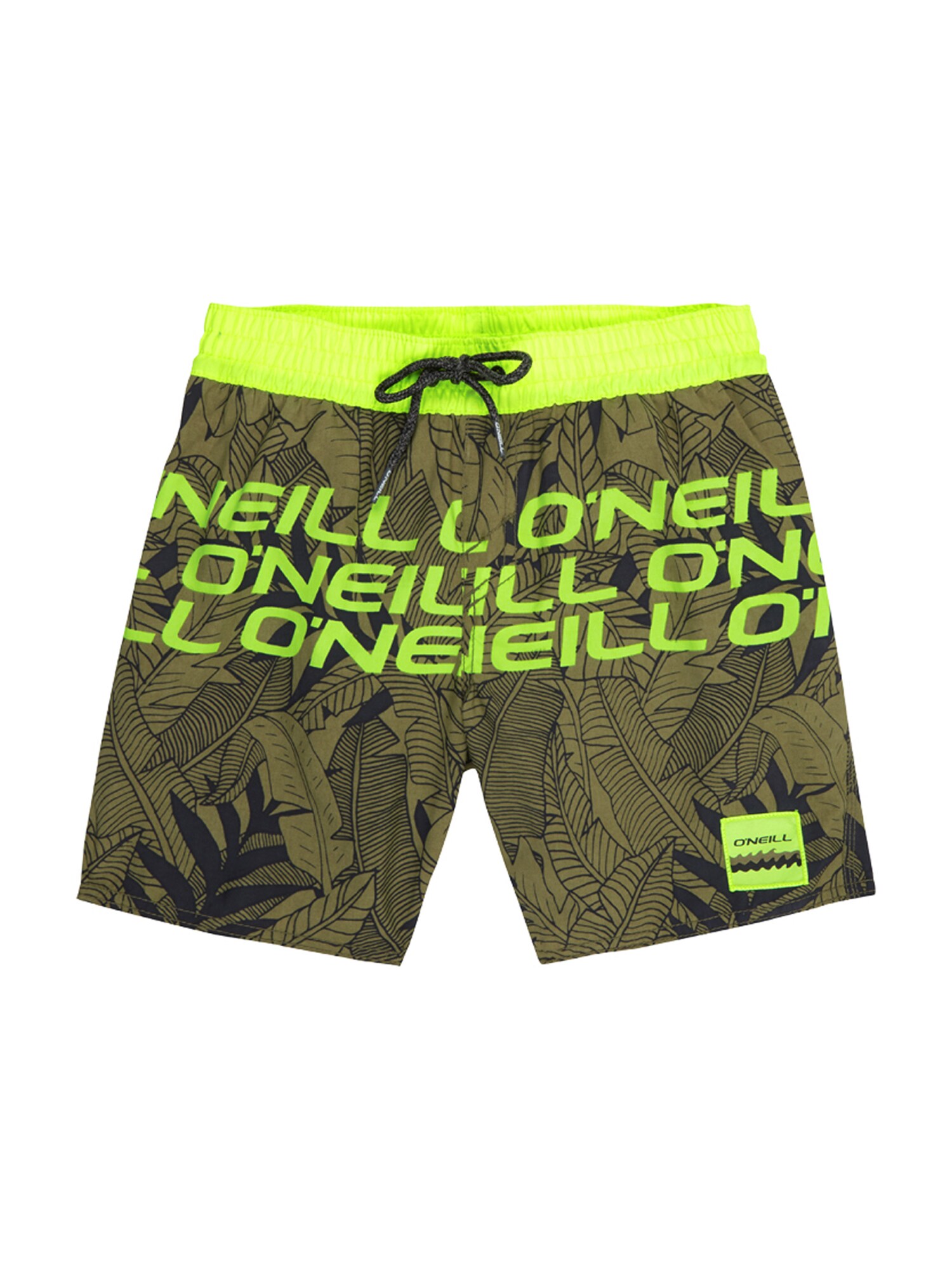 O'NEILL Maudymosi kelnaitės 'PB STACKED SHORTS'  žalia