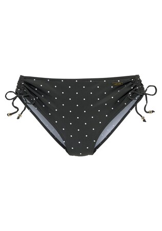 LASCANA, Bikini nadrágok 'Sparkel', fekete