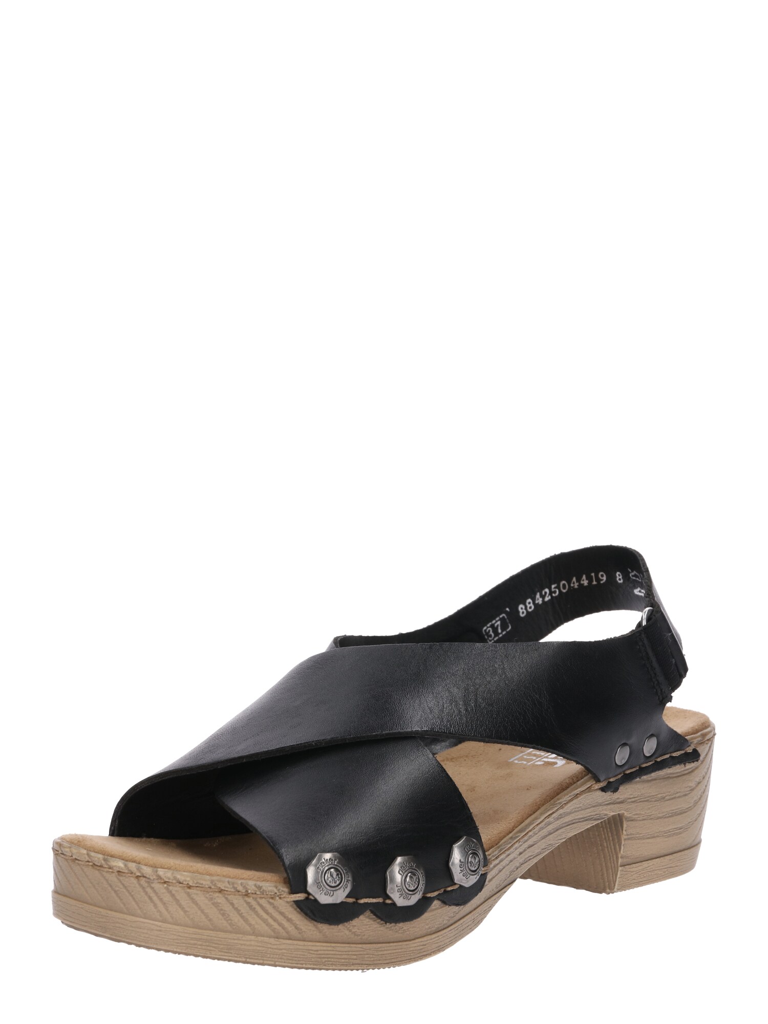 Rieker Dames Sandaal V6888 00 Zwart rieker kopen in de aanbieding