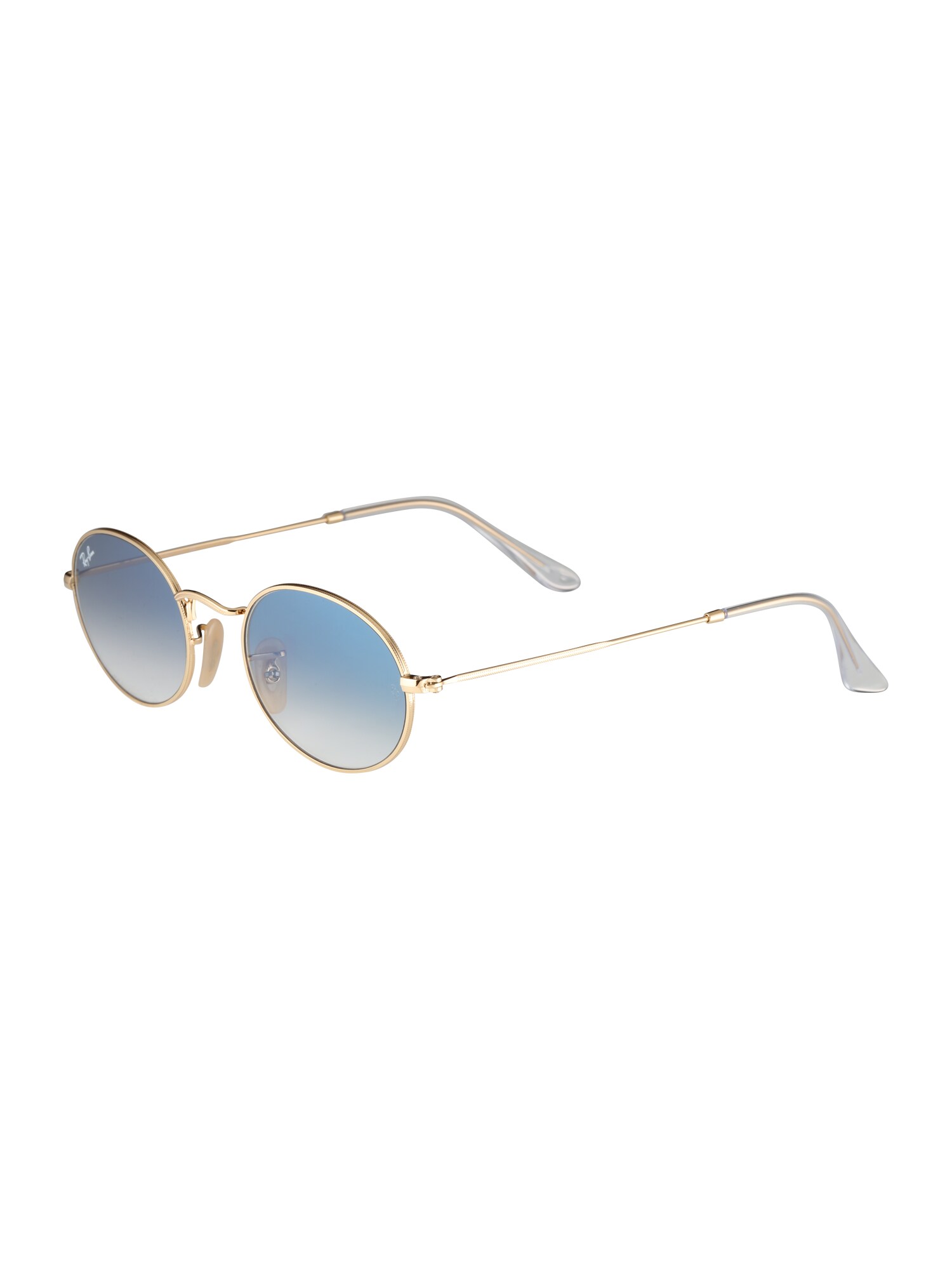 Ray-Ban Akiniai nuo saulės 'OVAL'  šviesiai mėlyna / auksas