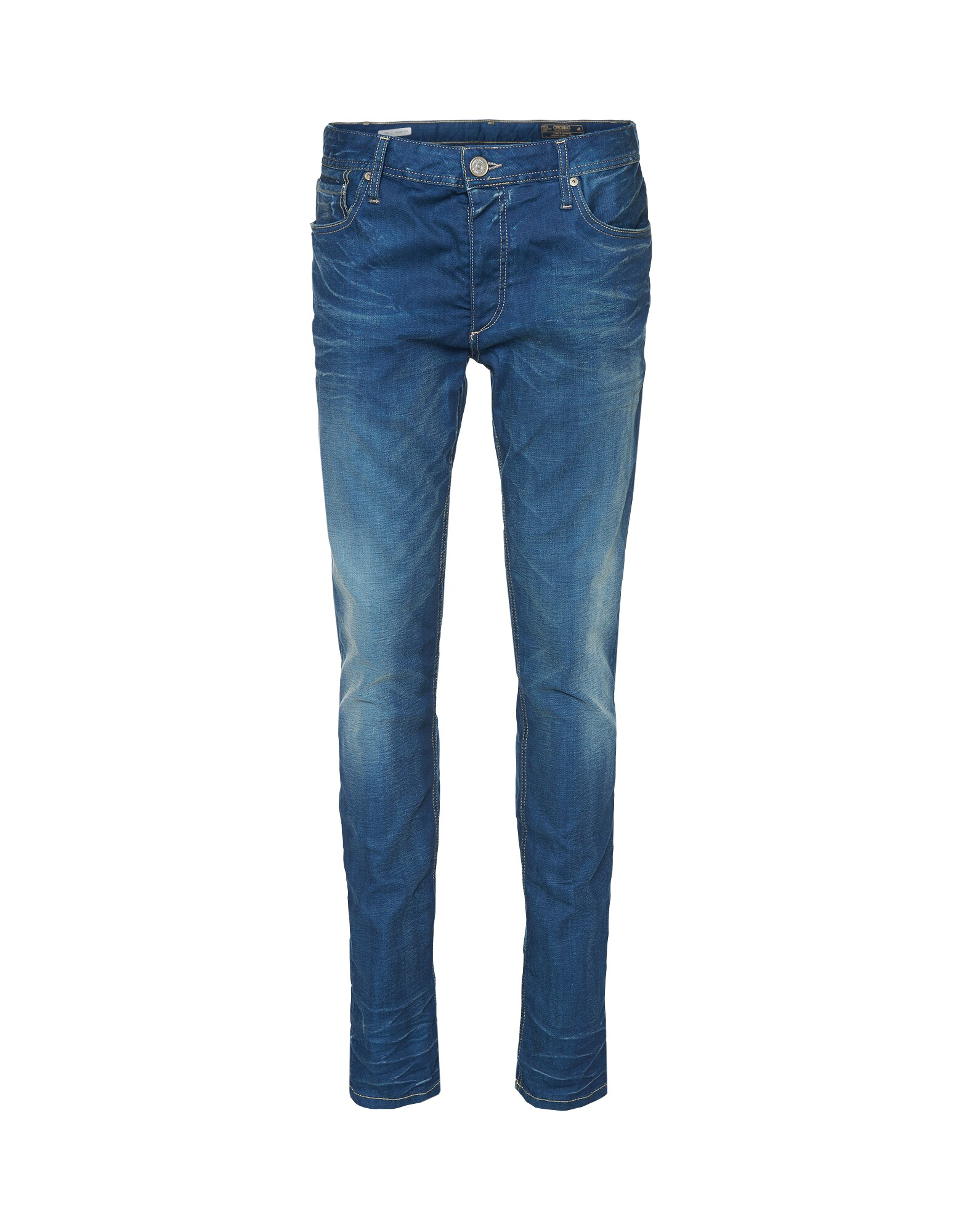 JACK & JONES Džinsai 'TIM'  tamsiai (džinso) mėlyna