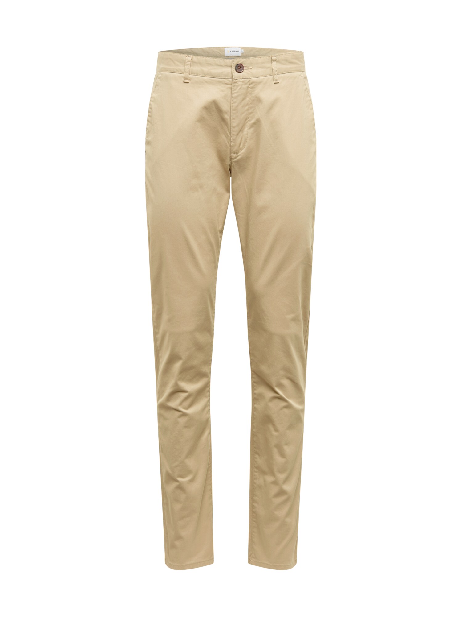 FARAH Chino stiliaus kelnės 'ELM'  smėlio